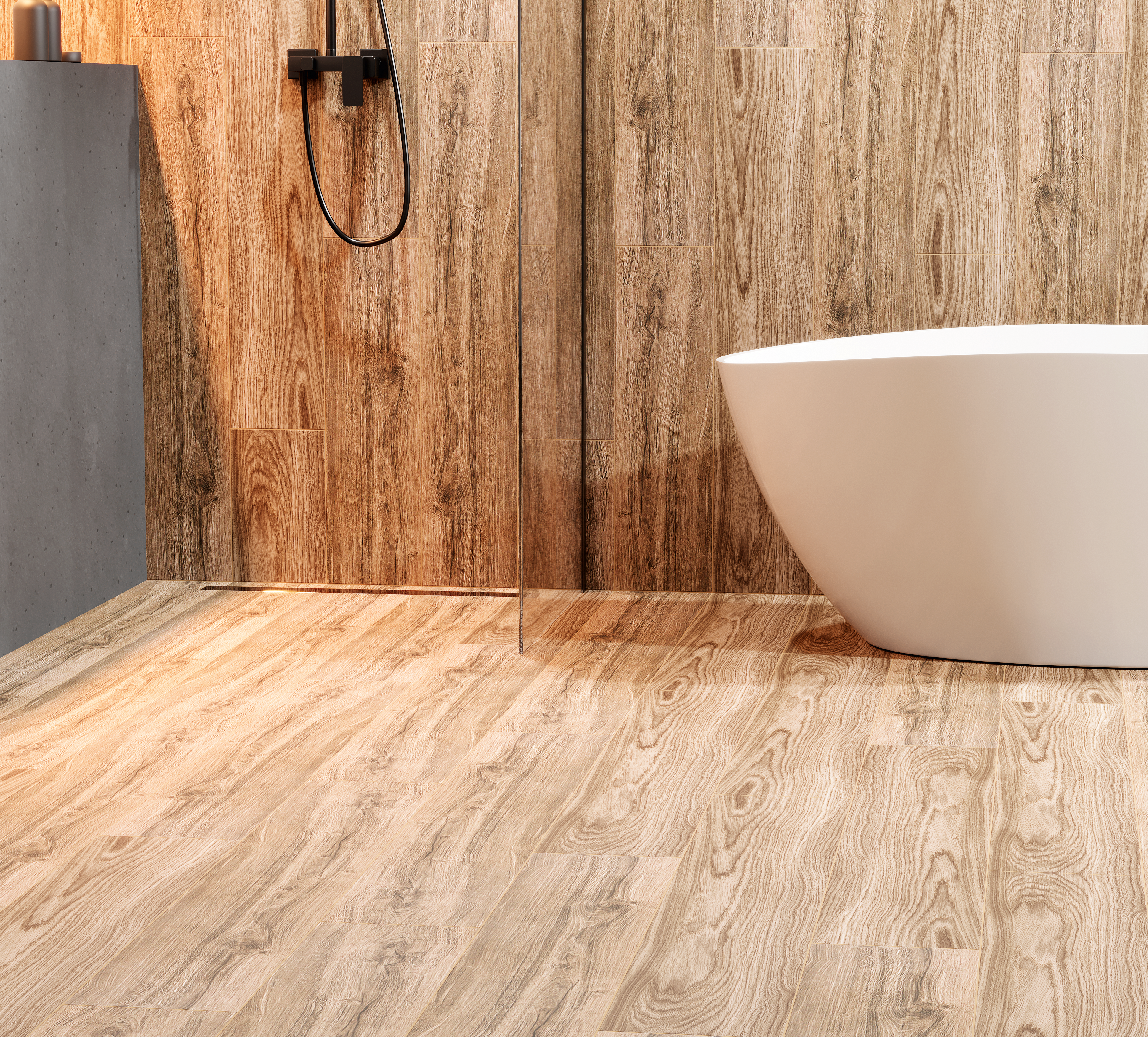 Gres szkliwiony Rovere Natural 19.5x119.5 Stargres - 2