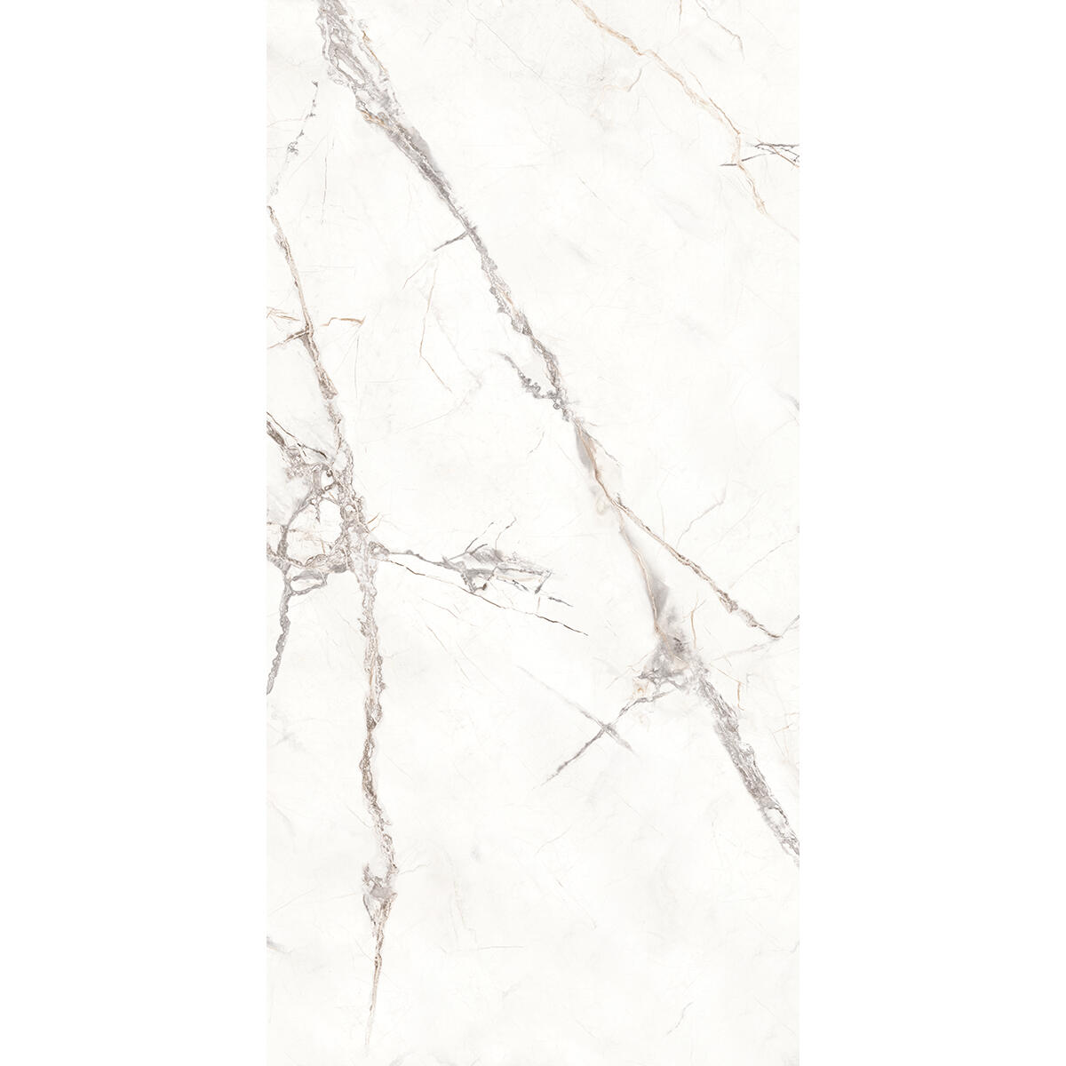 Piastrella da pavimento interno in argilla FRASSINORO GRESMALT 60 x 119.8 cm rettificato smaltato bianco marmorizzato opaco Iberis Crystal R9 traffico intenso (pei 4/5) Sp. 7.4 mm 1.44 mq - 6