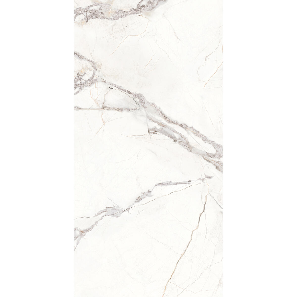 Piastrella da pavimento interno in argilla FRASSINORO GRESMALT 60 x 119.8 cm rettificato smaltato bianco marmorizzato opaco Iberis Crystal R9 traffico intenso (pei 4/5) Sp. 7.4 mm 1.44 mq - 5