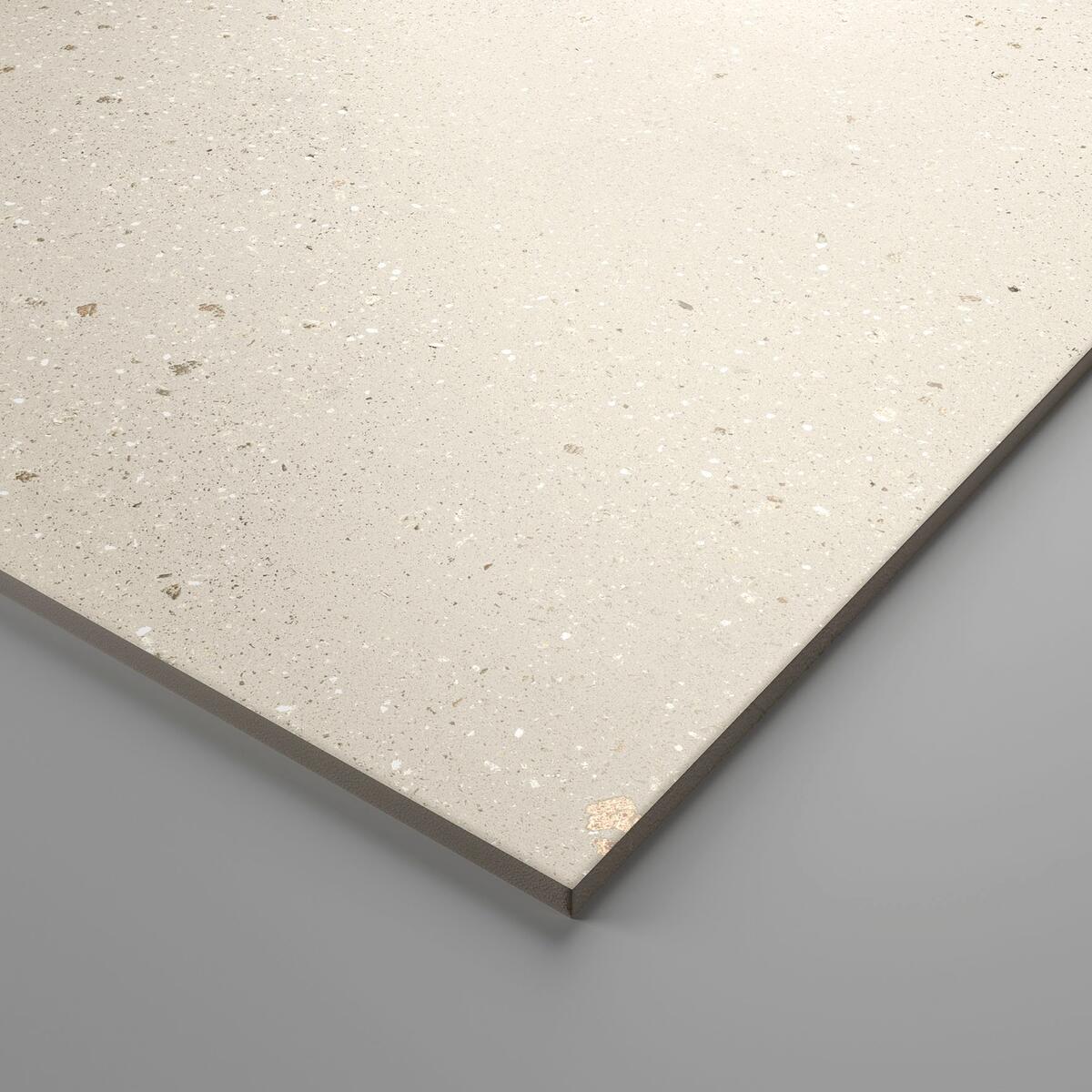 Piastrella da pavimento interno in gres porcellanato 60 x 60 cm rettificato beige satinato Geocolor R10 traffico intenso (pei 4/5) Sp. 8 mm 1.8 mq - 4