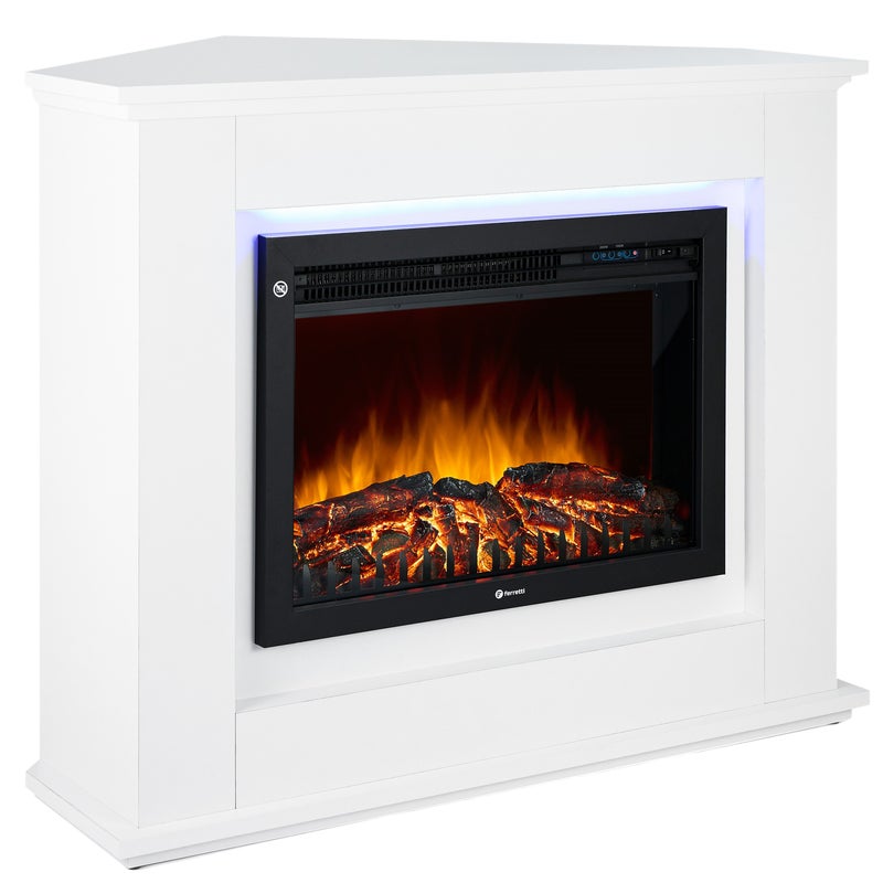 Kominek elektryczny narożny DANTE 2000 W FERRETTI