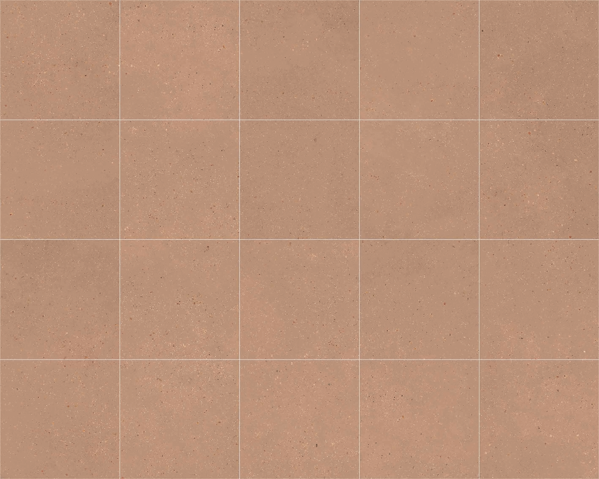 Piastrella da pavimento interno in gres porcellanato 60 x 60 cm rettificato rosso satinato Geocolor R10 traffico intenso (pei 4/5) Sp. 8 mm - 2