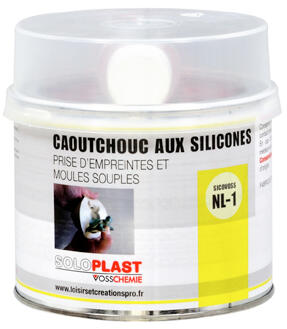Pâte De Caoutchouc Silicone I-Gum 1000 G - Neuf, Transparente, Marque Resin Pro