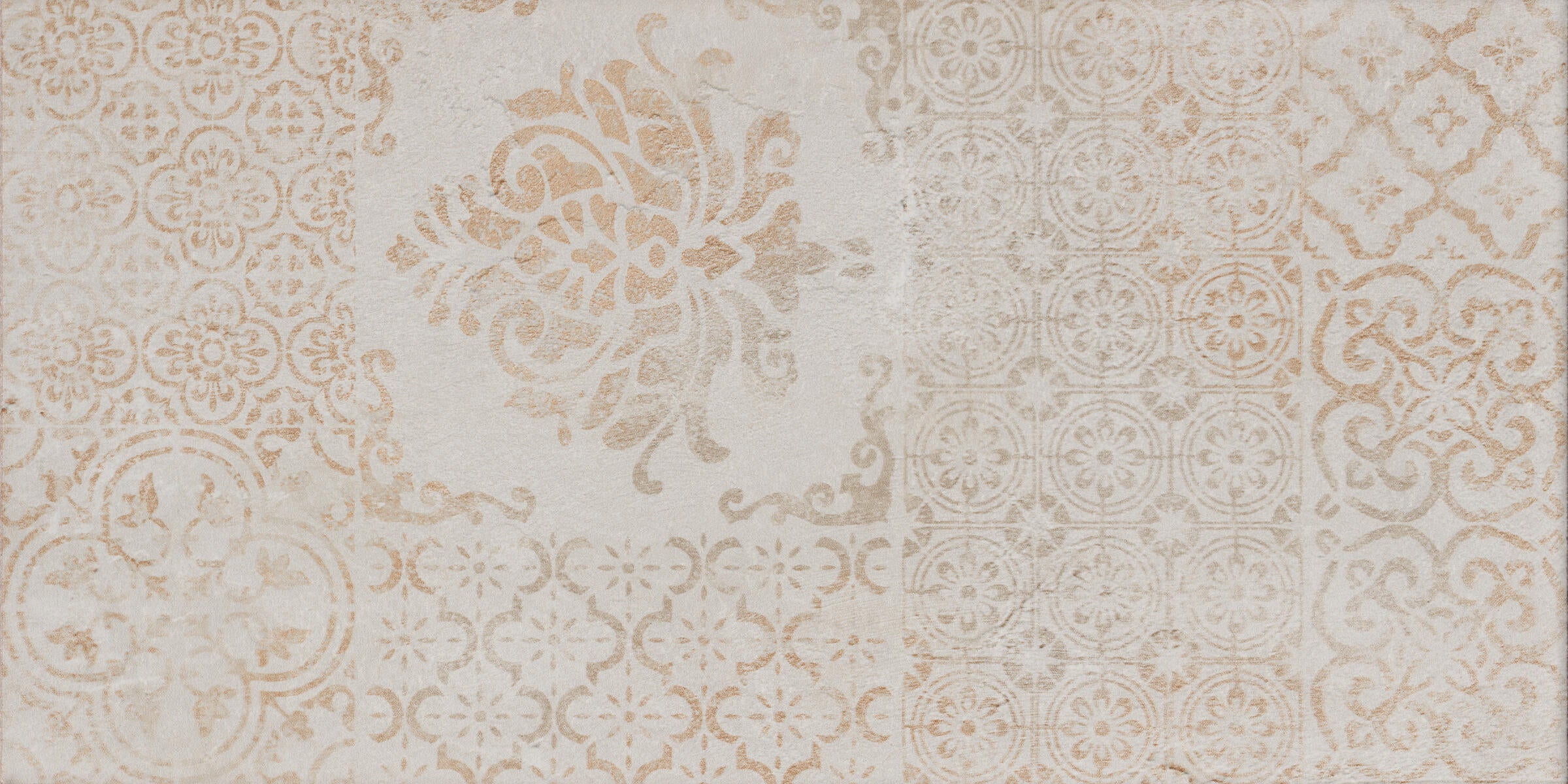 Piastrella da rivestimento interno in maiolica 26.1 x 52.2 cm smaltato beige decorato opaco Vegas traffico medio forte (pei 3/5) Sp. 6.4 mm 2.18 mq - 7