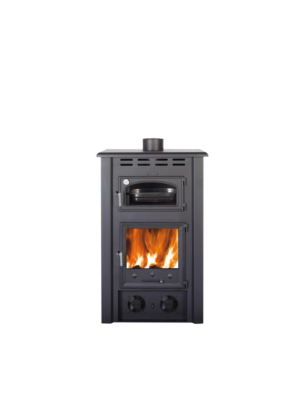 Estufa de leña con horno jaen joyma eco 10.5 kw