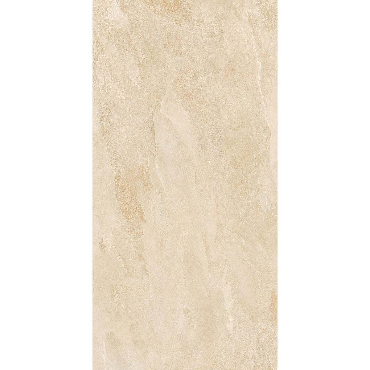 Piastrella da pavimento e rivestimento interno 60 x 119.8 cm Sp. 7.4 mm rettificato Vals-Stone in gres porcellanato smaltato beige opaco traffico intenso (pei 4/5) R9 1.44 mq - 7
