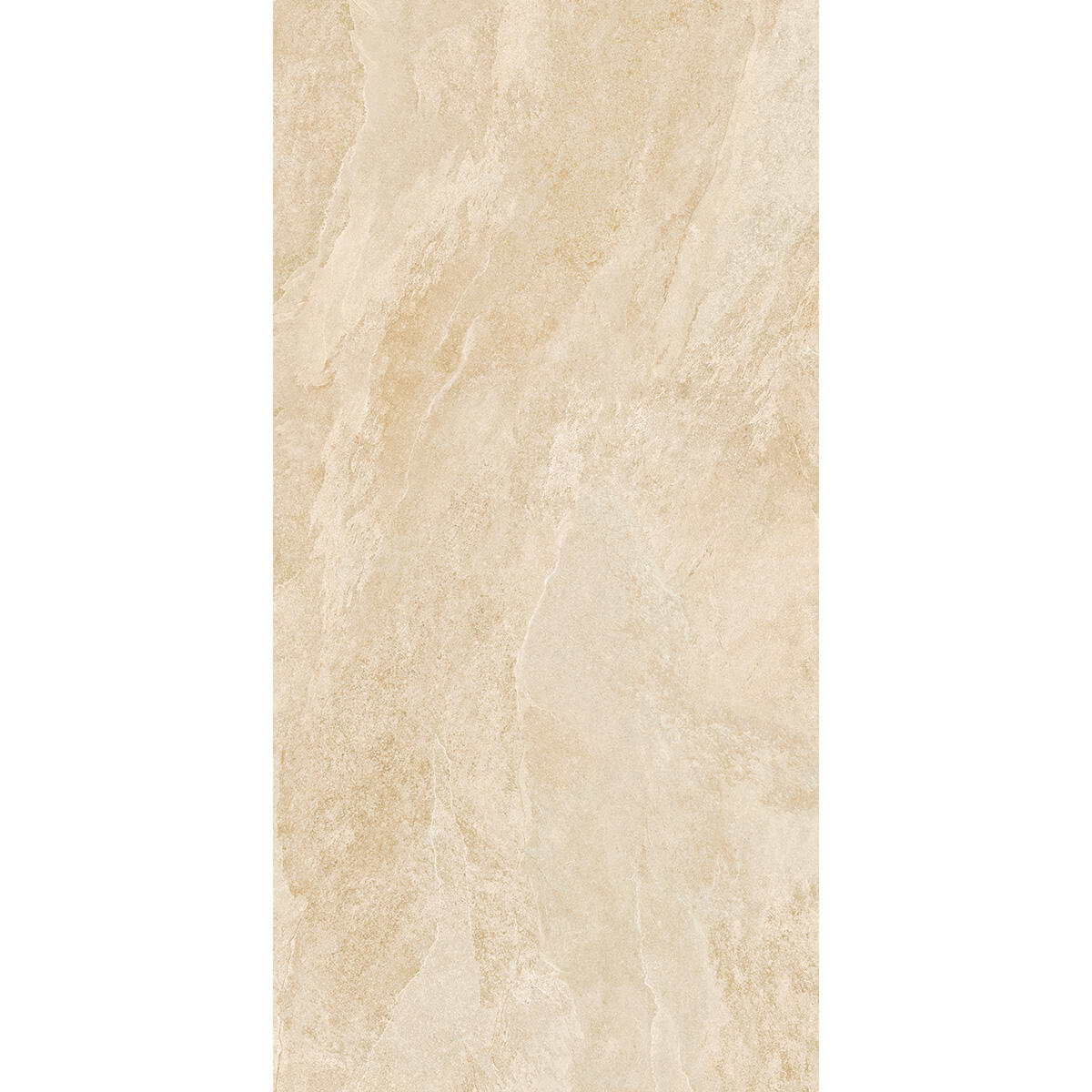 Piastrella da pavimento e rivestimento interno 60 x 119.8 cm Sp. 7.4 mm rettificato Vals-Stone in gres porcellanato smaltato beige opaco traffico intenso (pei 4/5) R9 1.44 mq - 4