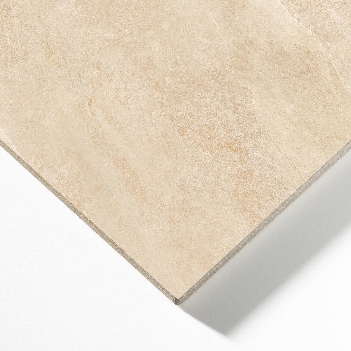 Piastrella da pavimento e rivestimento interno 60 x 119.8 cm Sp. 7.4 mm rettificato Vals-Stone in gres porcellanato smaltato beige opaco traffico intenso (pei 4/5) R9 1.44 mq - 9