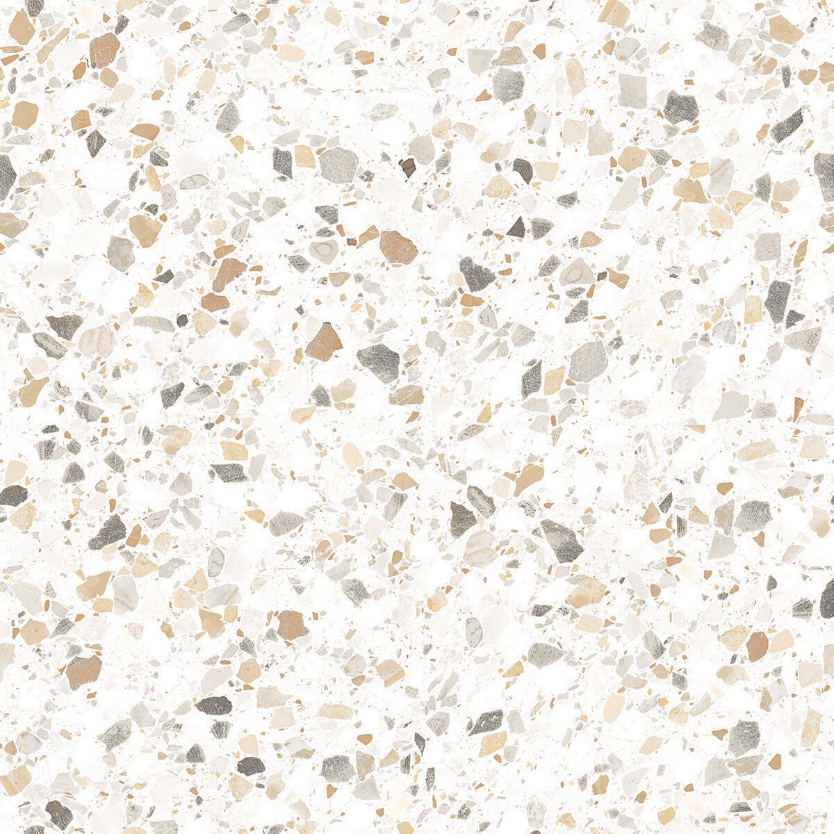 Piastrella da pavimento interno 60 x 60 cm Sp. 7.4 mm rettificato Vals-venice mix in gres porcellanato smaltato multicolore opaco traffico intenso (pei 4/5) R9 1.44 mq - 8