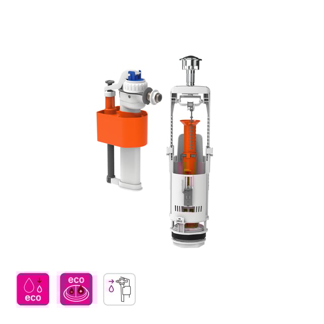 Chasse d'eau à étrier, EQUATION