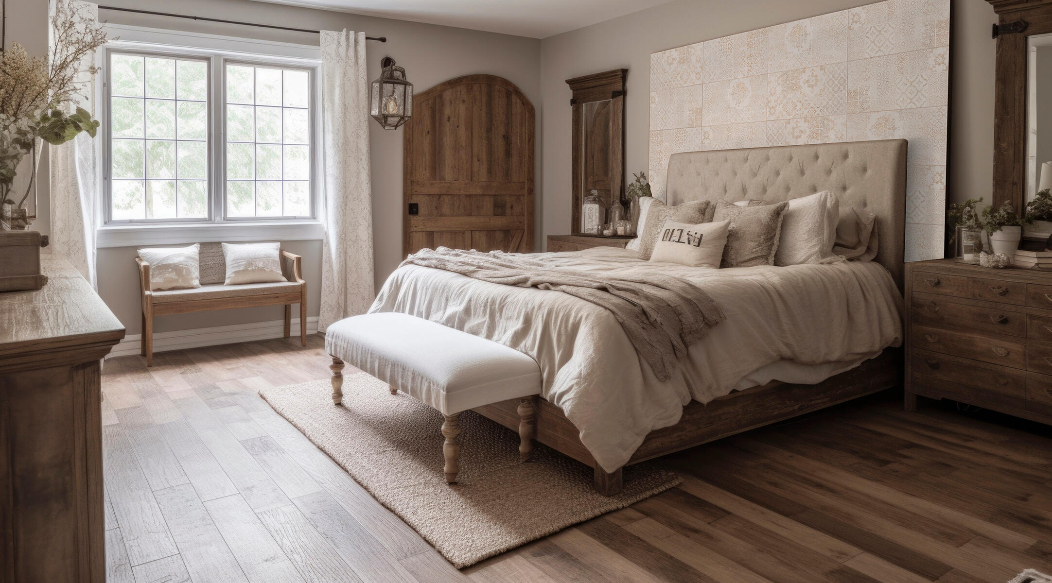 Piastrella da rivestimento interno in maiolica 26.1 x 52.2 cm smaltato beige decorato opaco Vegas traffico medio forte (pei 3/5) Sp. 6.4 mm 2.18 mq - 4