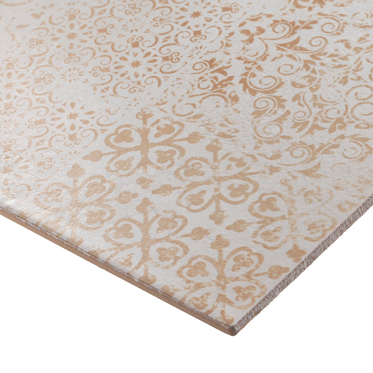 Piastrella da rivestimento interno in maiolica 26.1 x 52.2 cm smaltato beige decorato opaco Vegas traffico medio forte (pei 3/5) Sp. 6.4 mm 2.18 mq - 11