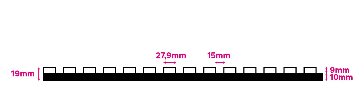 Pannello decorativo Ravik ARTENS rovere L 260 x L 30 cm, Sp 19 mm - 8