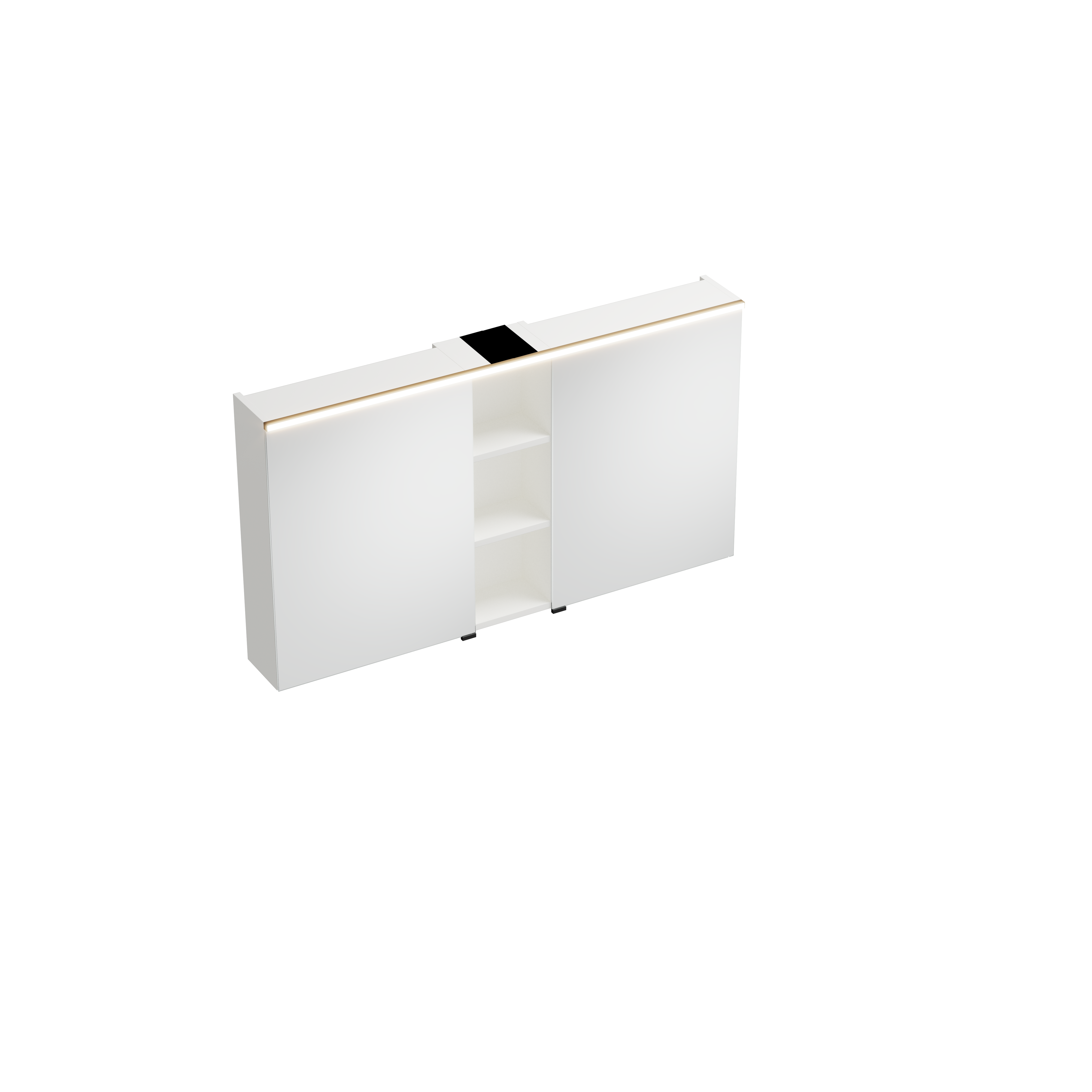 Armoire De Toilette Led Verso De Toilette Lumineuse L. 120 Cm L. 120 Cm L 120 Cm P 17 Cm 92091481