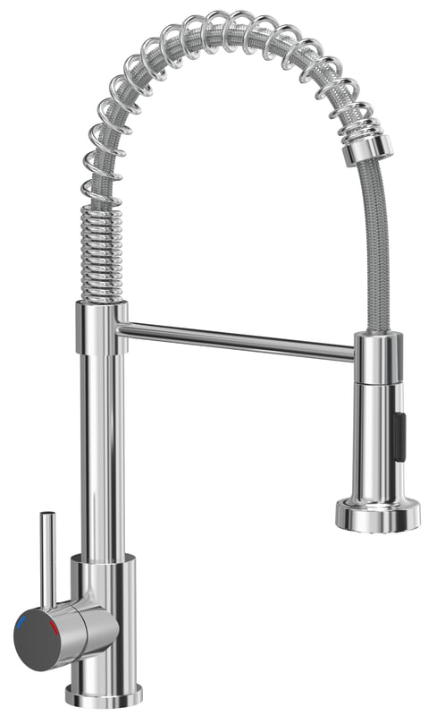 Bateria kuchenna z elastyczną wylewką 44,5 cm Esme Chrom Quadron