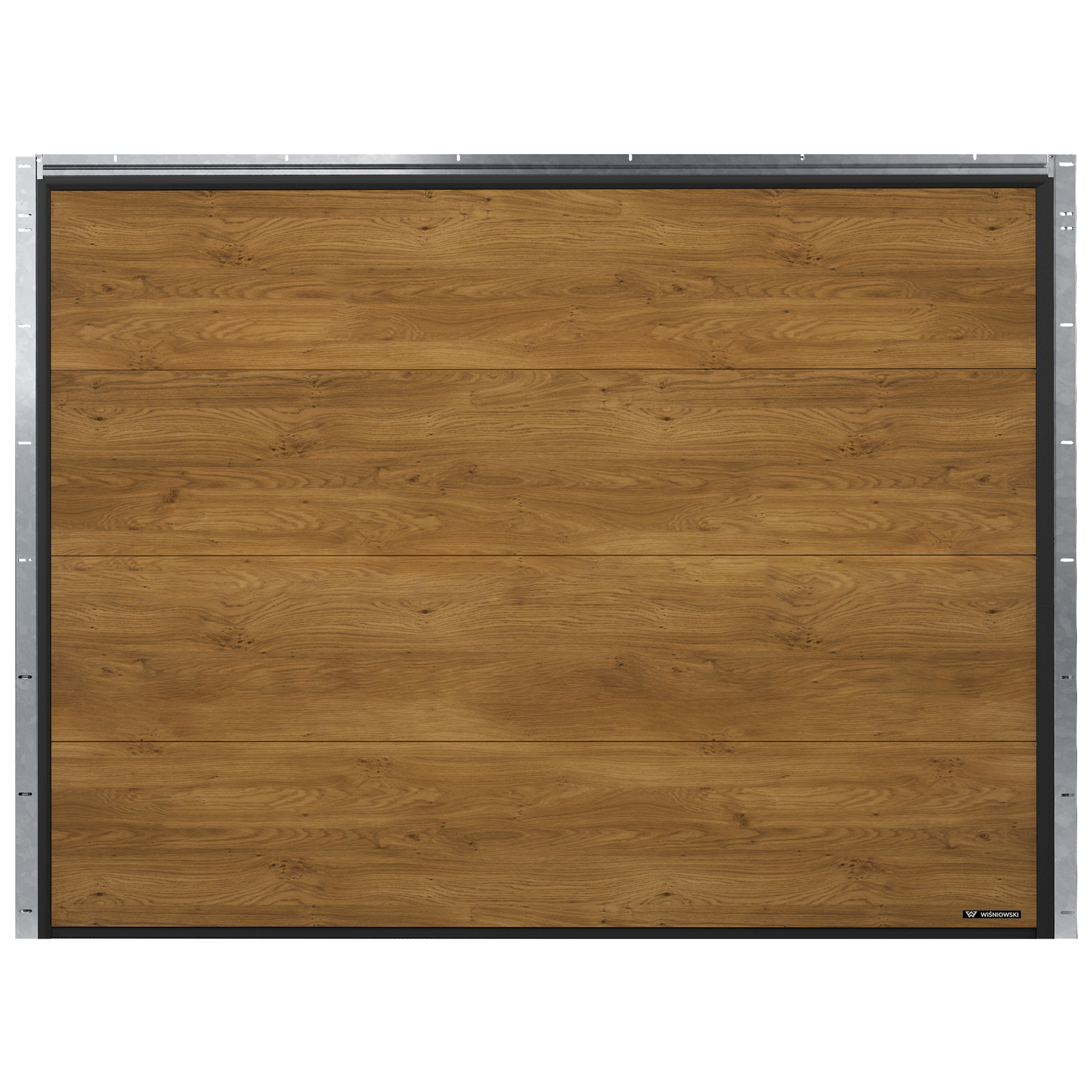 Brama garażowa segmentowa z napędem Nobla Winchester 2500x2250 mm Wiśniowski