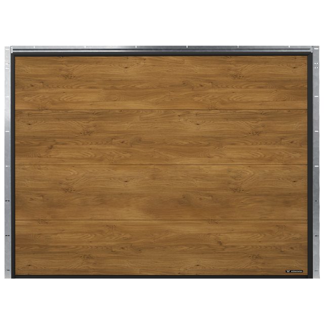 Brama garażowa segmentowa z napędem Nobla Winchester 2500x2250 mm Wiśniowski