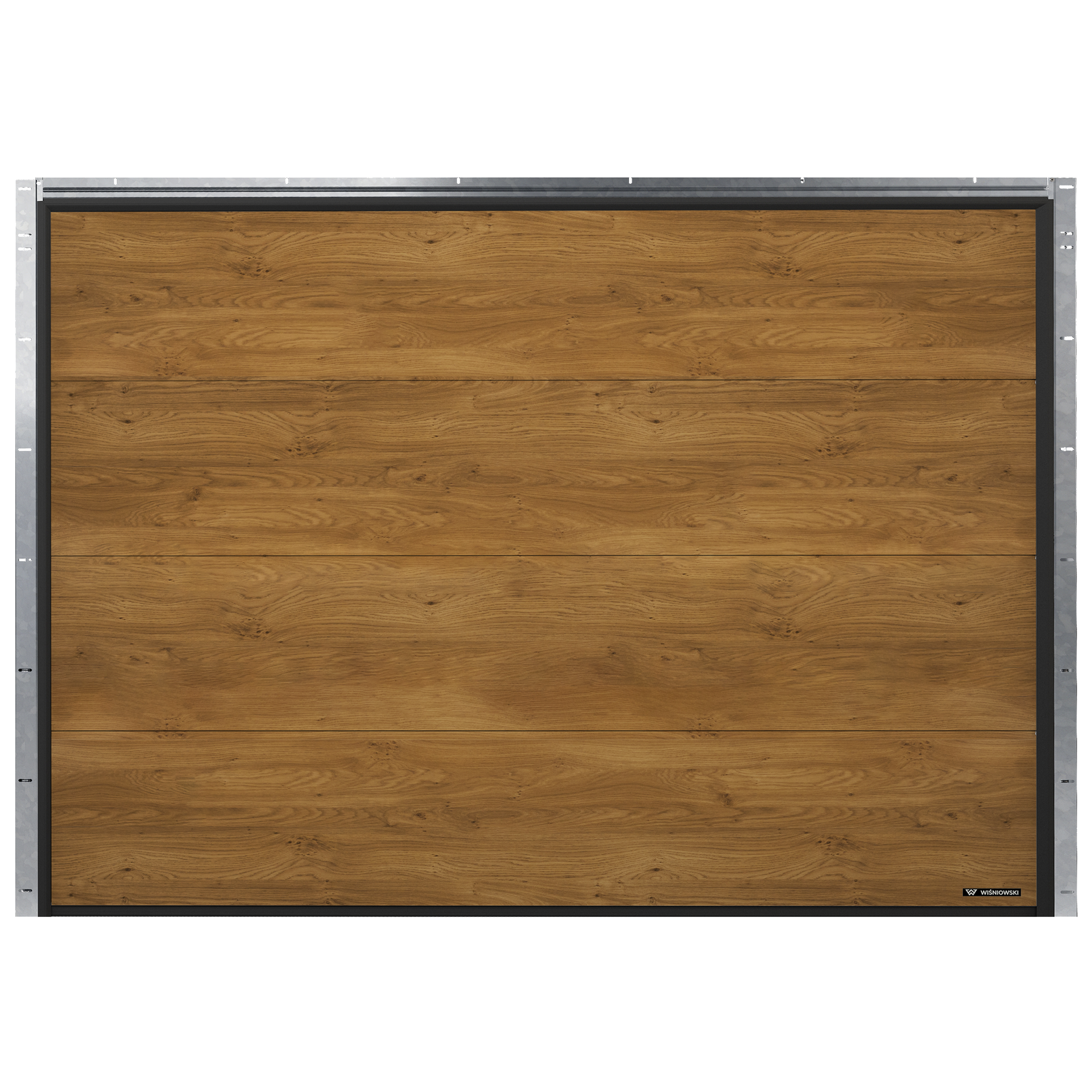 Brama garażowa segmentowa z napędem Nobla Winchester 2500x2125 mm Wiśniowski