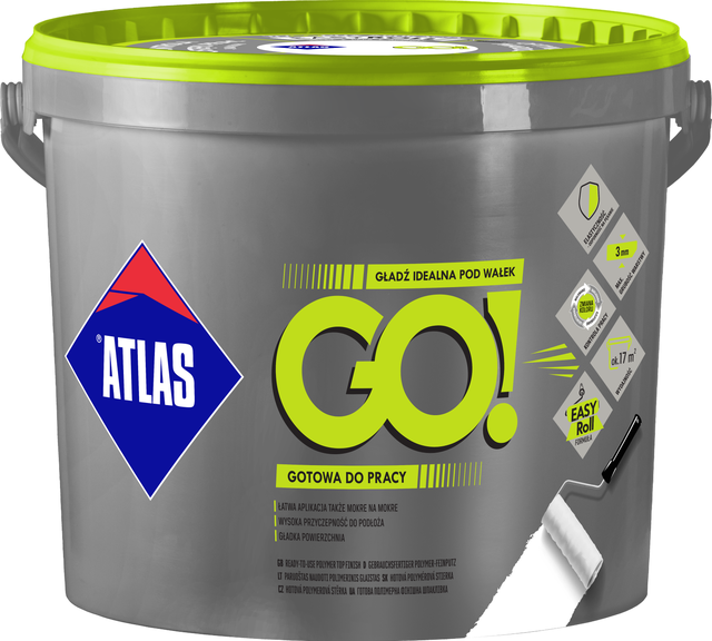 Atlas GO! Gotowa gładź 25 kg