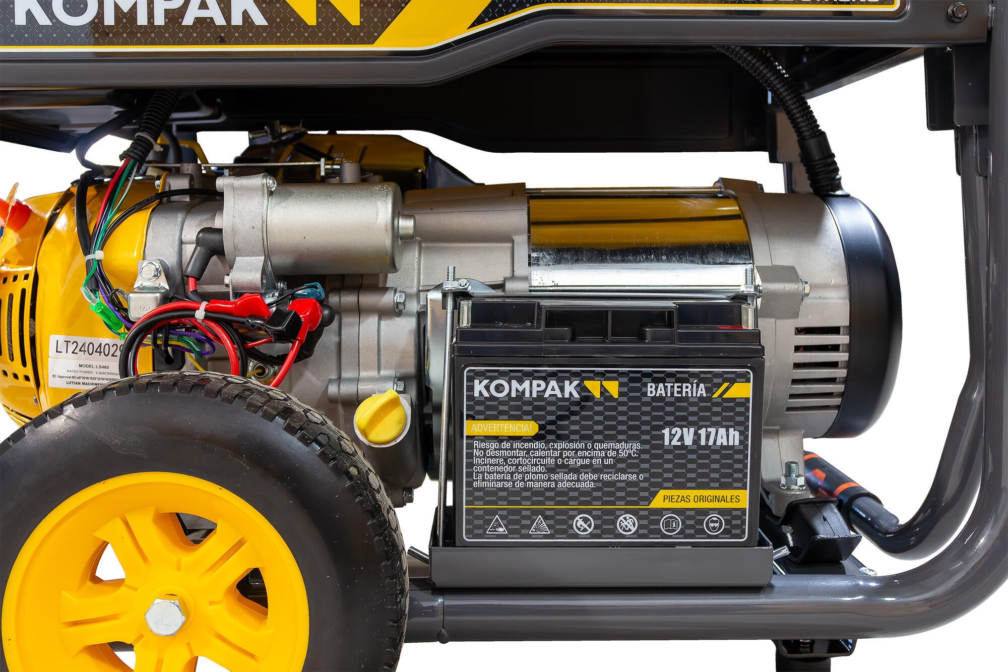 Gerador a gasolina KP-K9000E AE 8KW 230V - 5