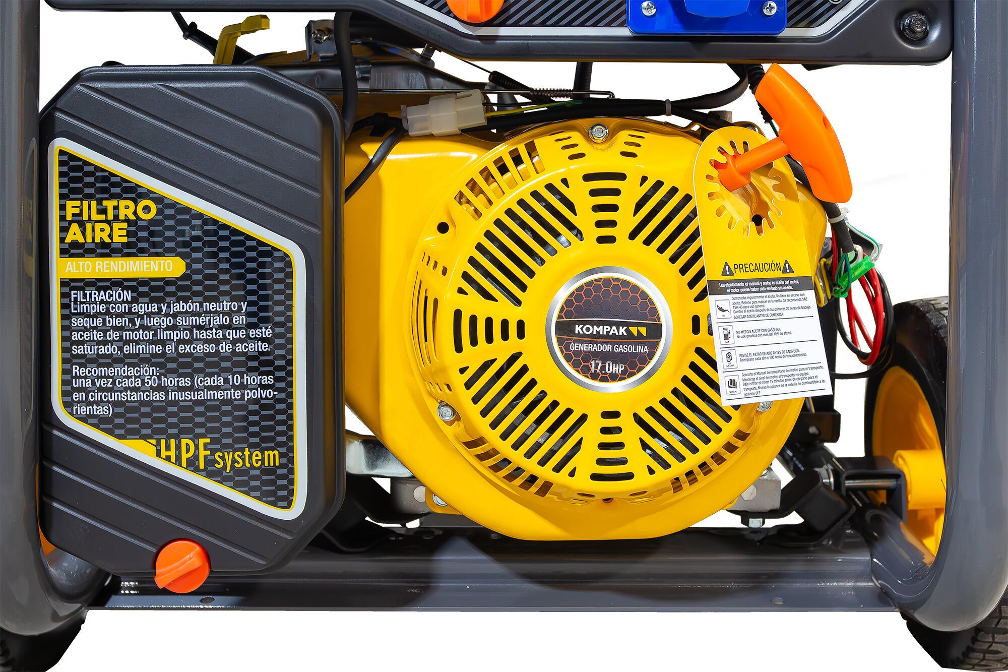 Gerador a gasolina KP-K9000E AE 8KW 230V - 6