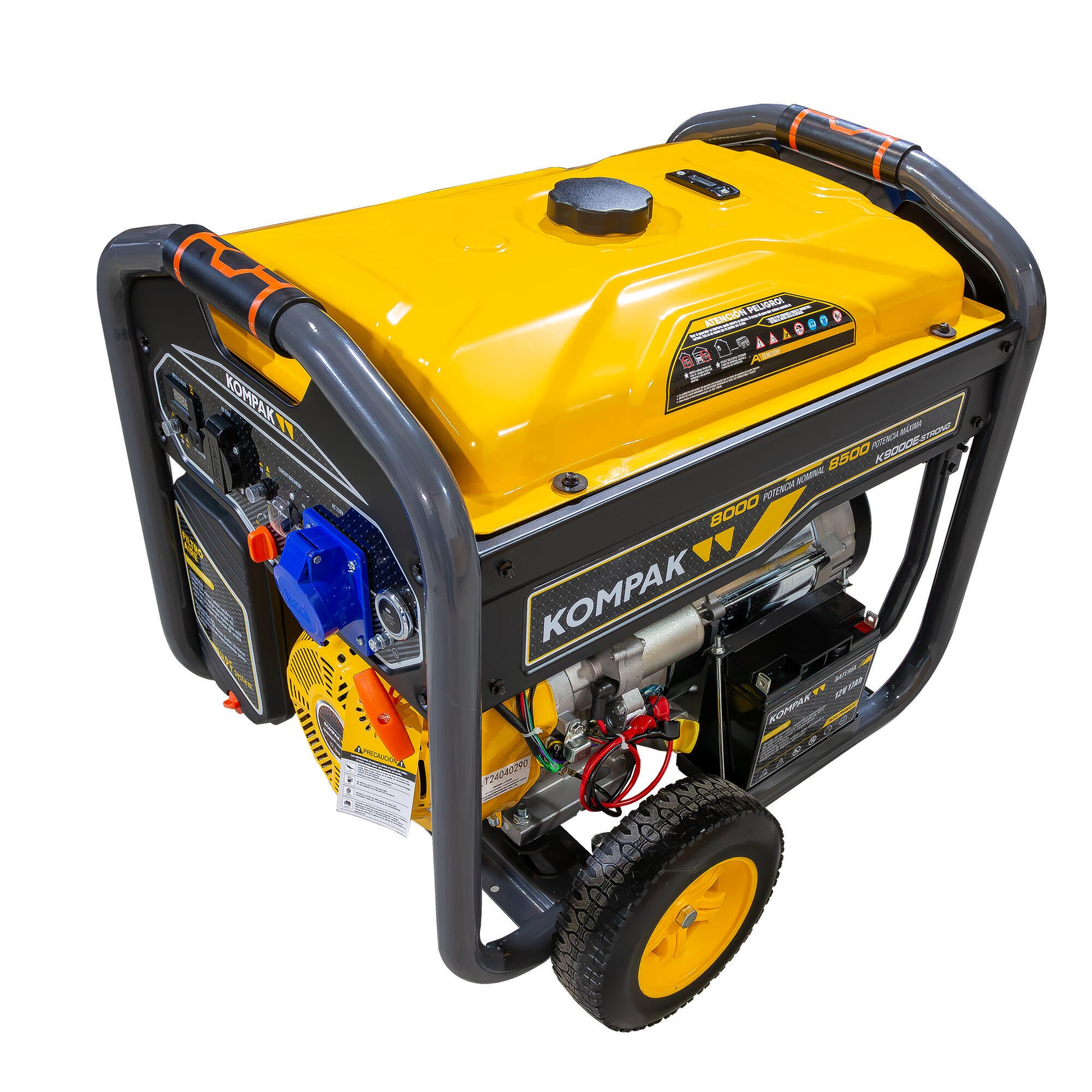 Gerador a gasolina KP-K9000E AE 8KW 230V - 14