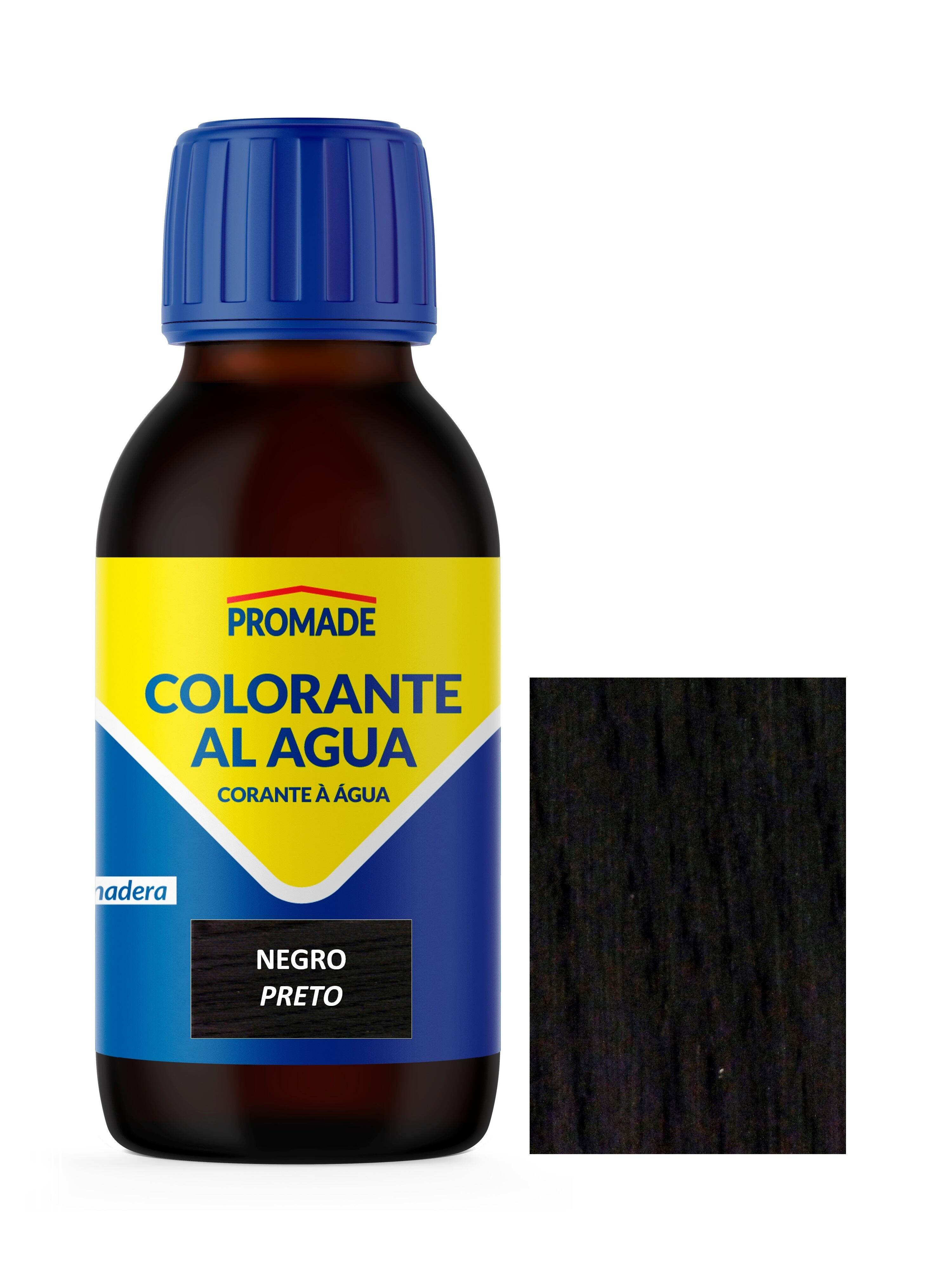 Colorante al agua negro 0,125l