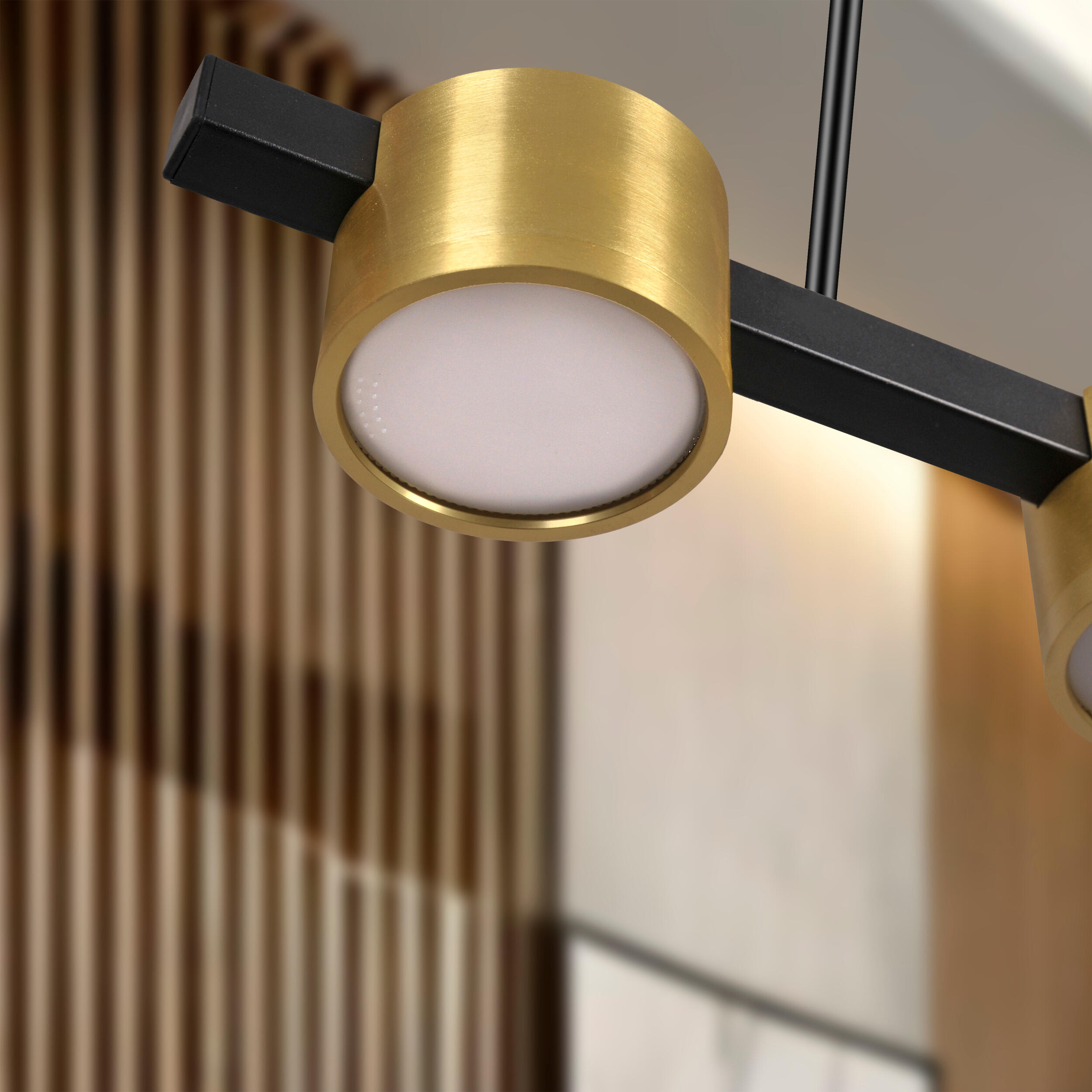 Lampa wisząca Mirella złota 4 x GX53 Goldlux  - 3