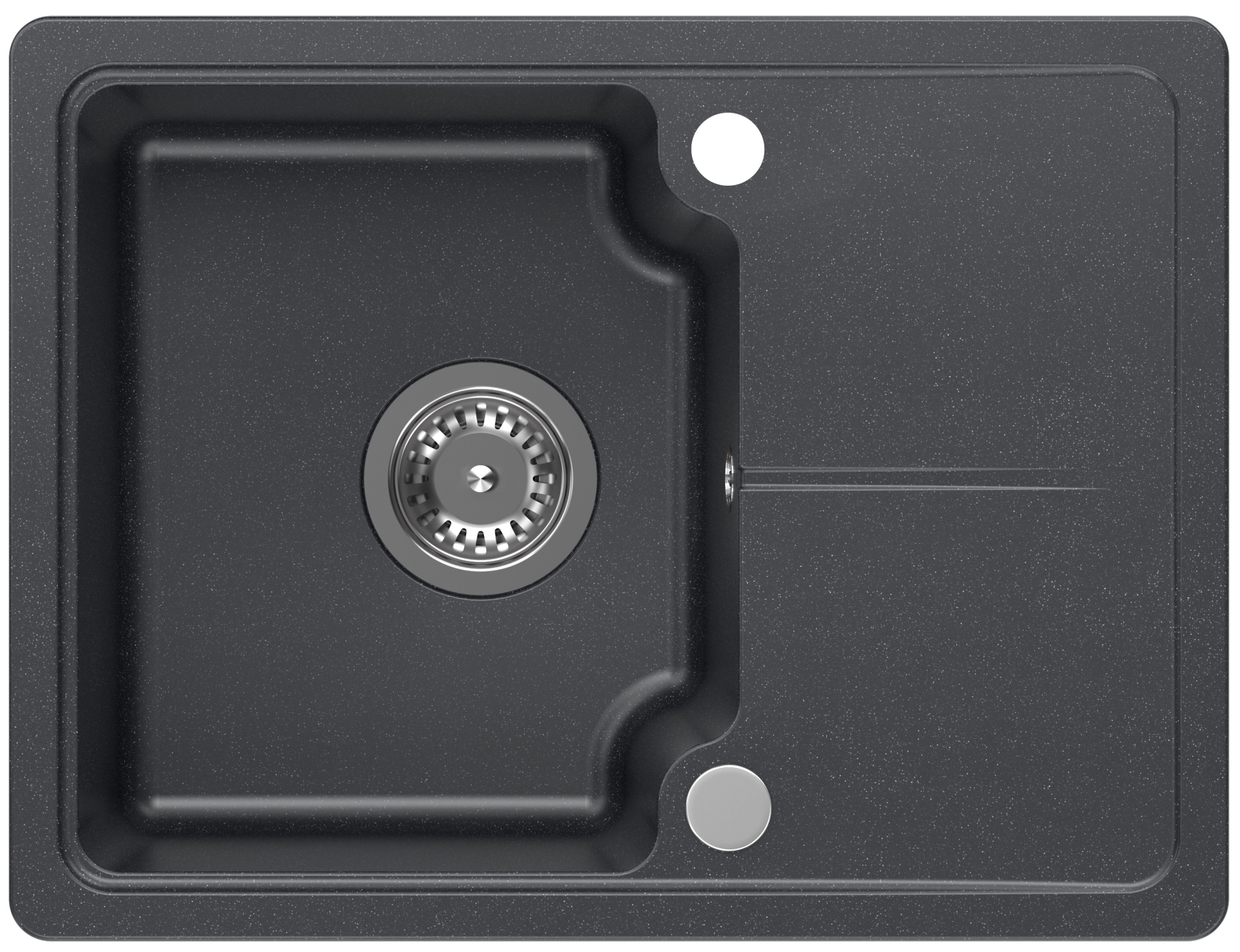 Zlewozmywak granitowy Poko Quadron