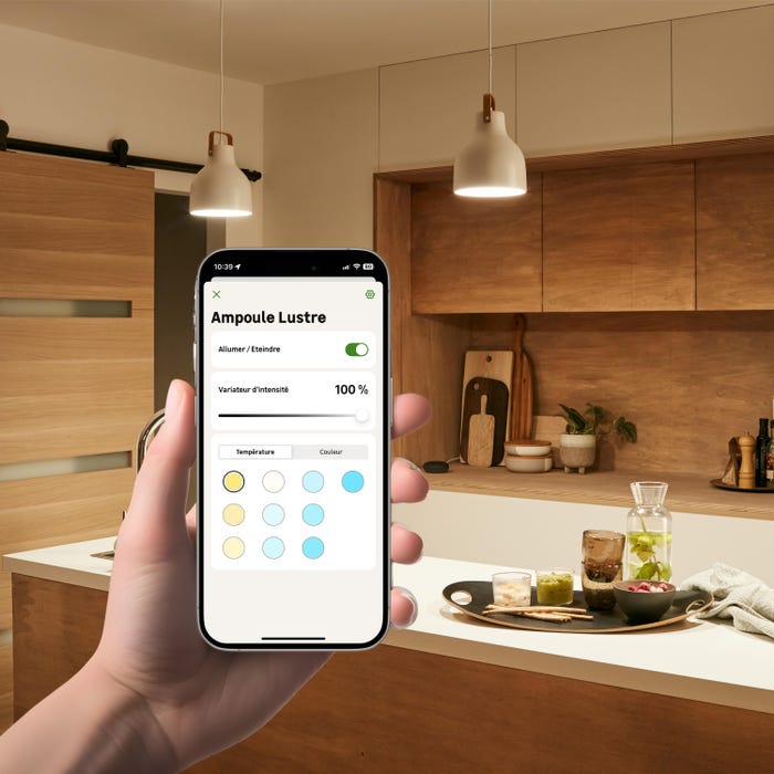 gerenciamento de lâmpadas conectadas Lexman através do aplicativo Enki