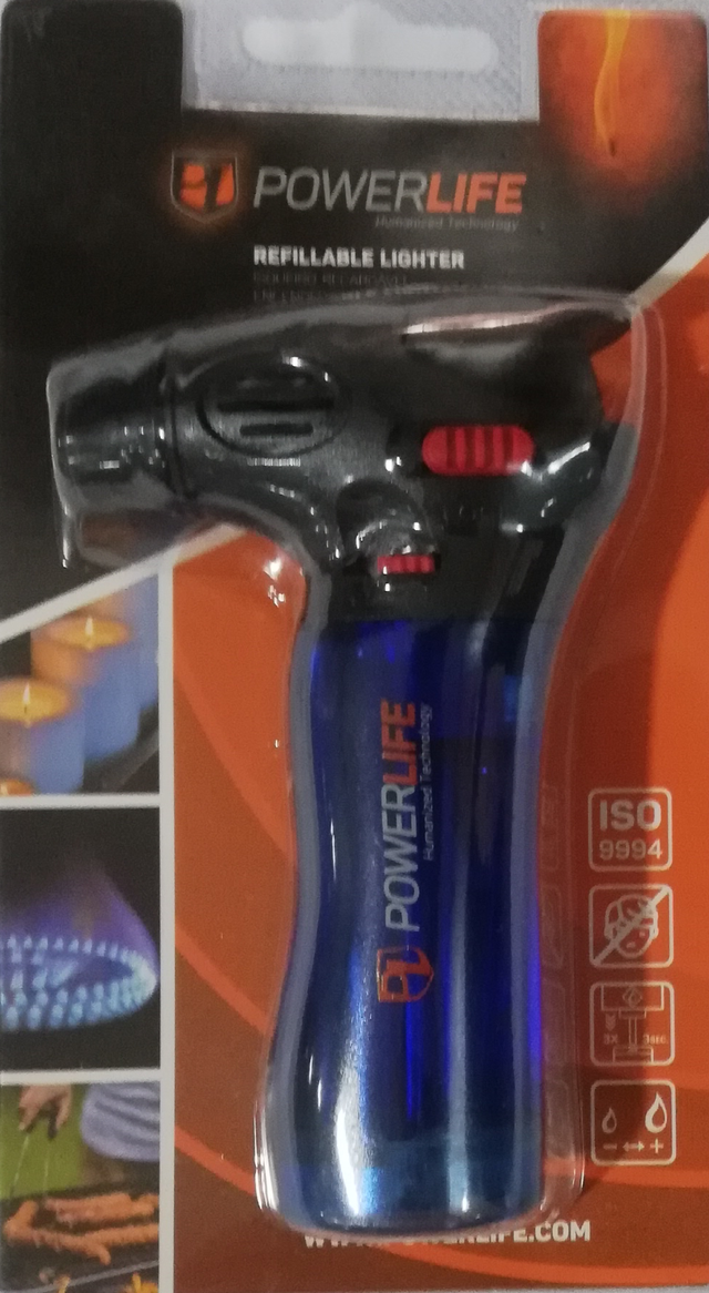 Maçarico Powerlife - 1 uni (cor sortida)