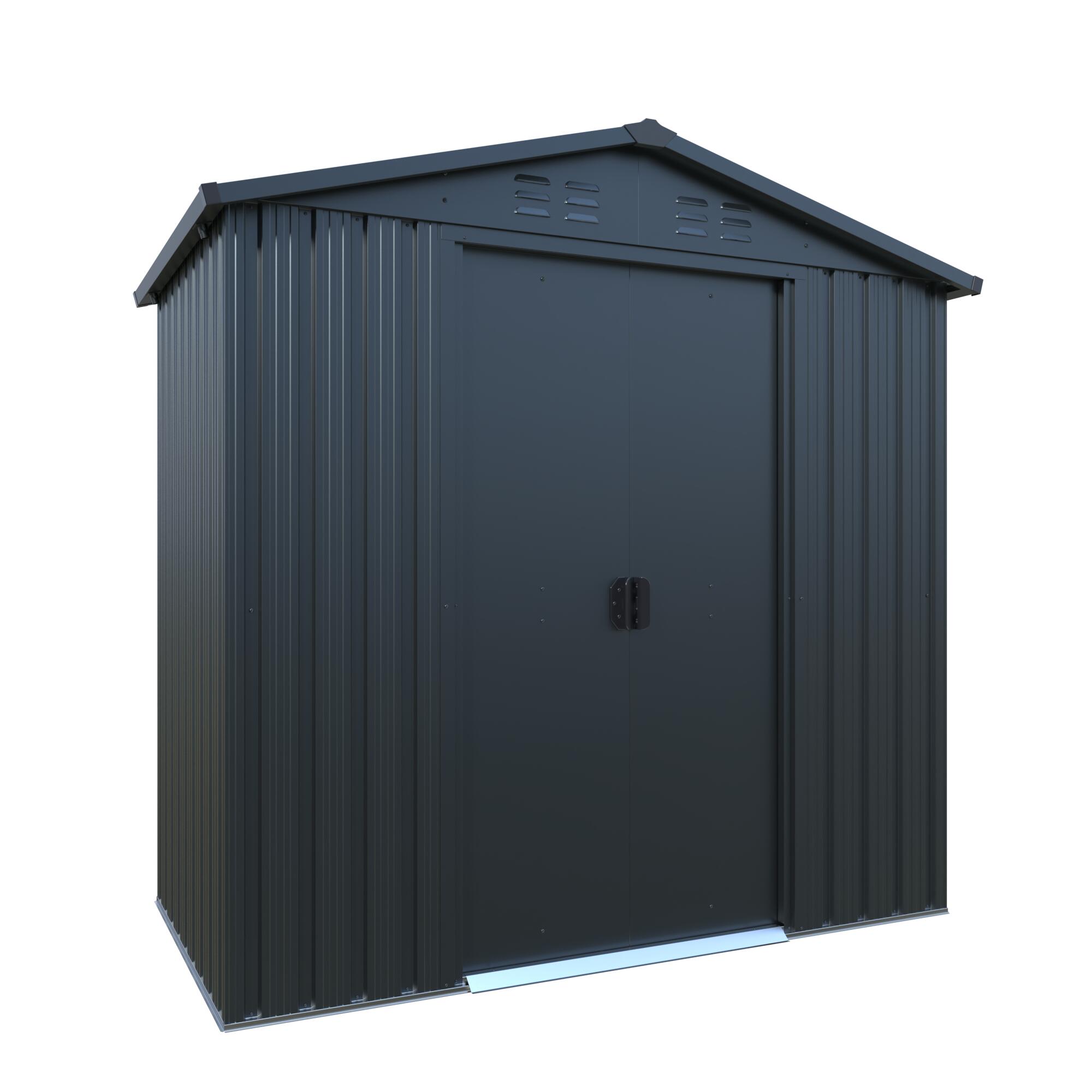 Abri de jardin acier, 2,10 m², Ep. 0,3 mm, Naterial Etna - 2