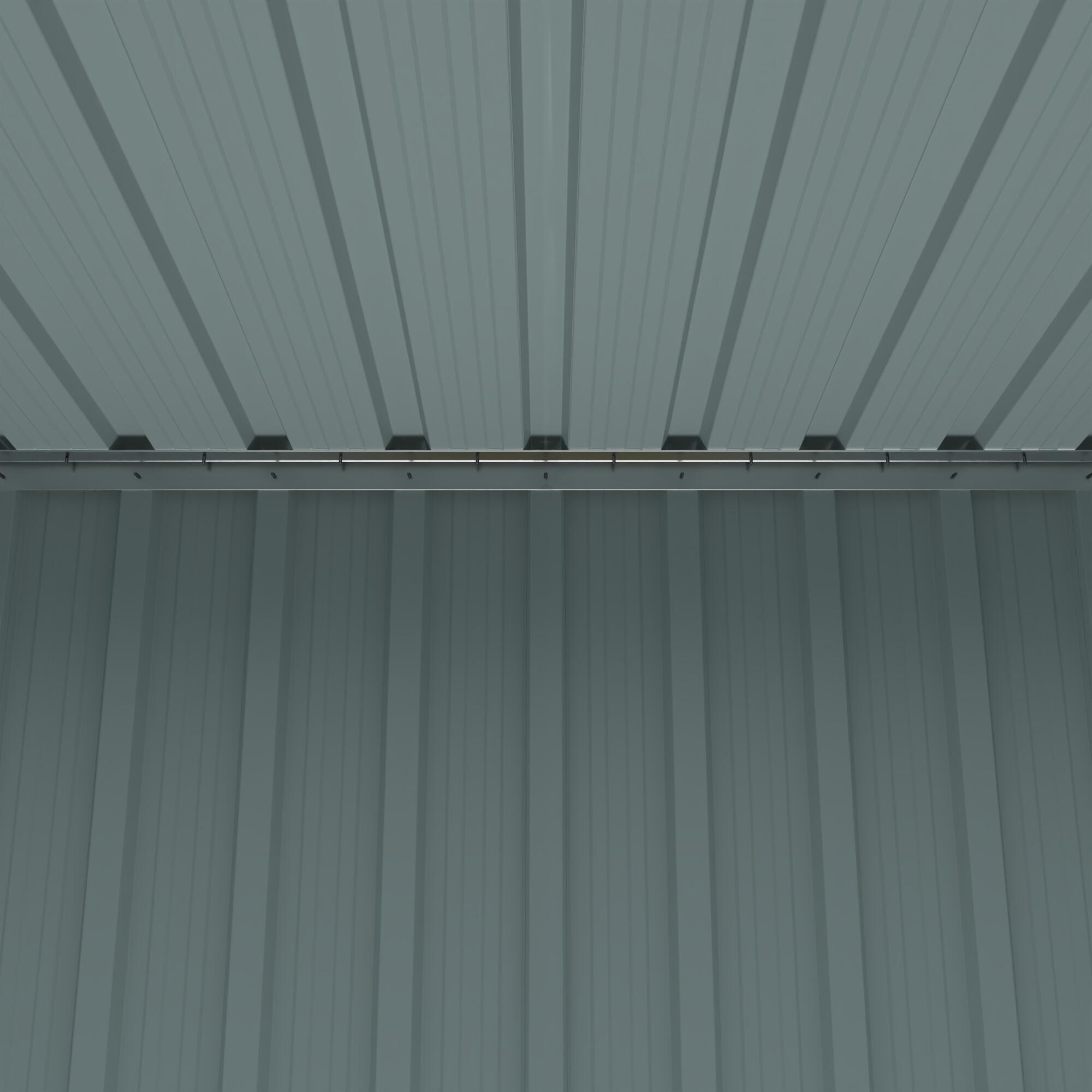 Abri de jardin acier, 1.9 m², Ep. 0,3 mm, Naterial Orizaba - 9