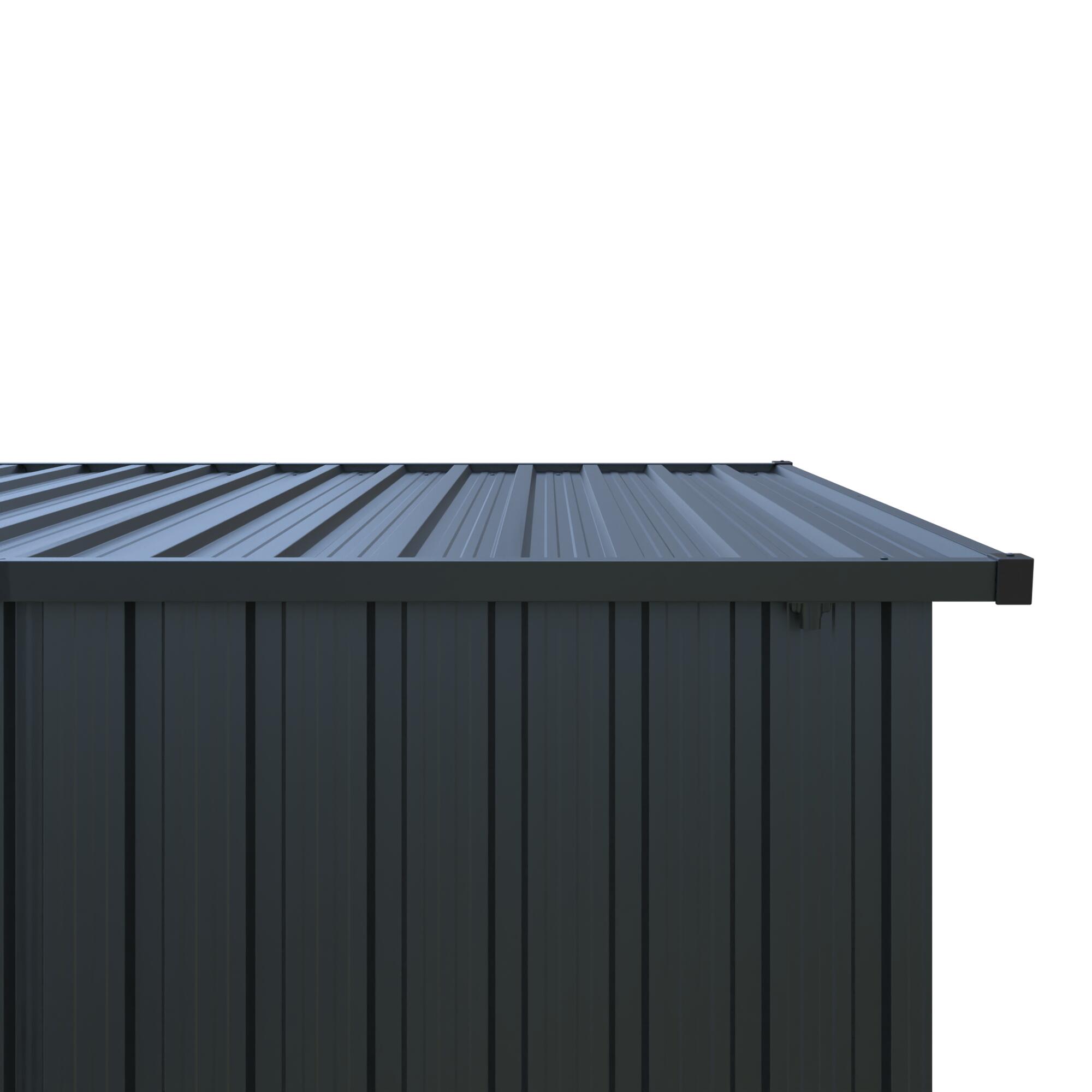 Abri de jardin acier, 1.9 m², Ep. 0,3 mm, Naterial Orizaba - 11