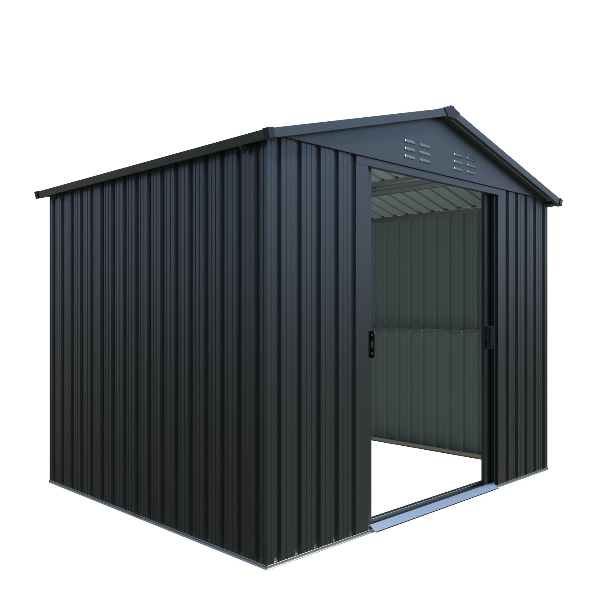 Abri de jardin acier 4.6 m², Ep. 0,3 mm, Naterial Hekla - 3