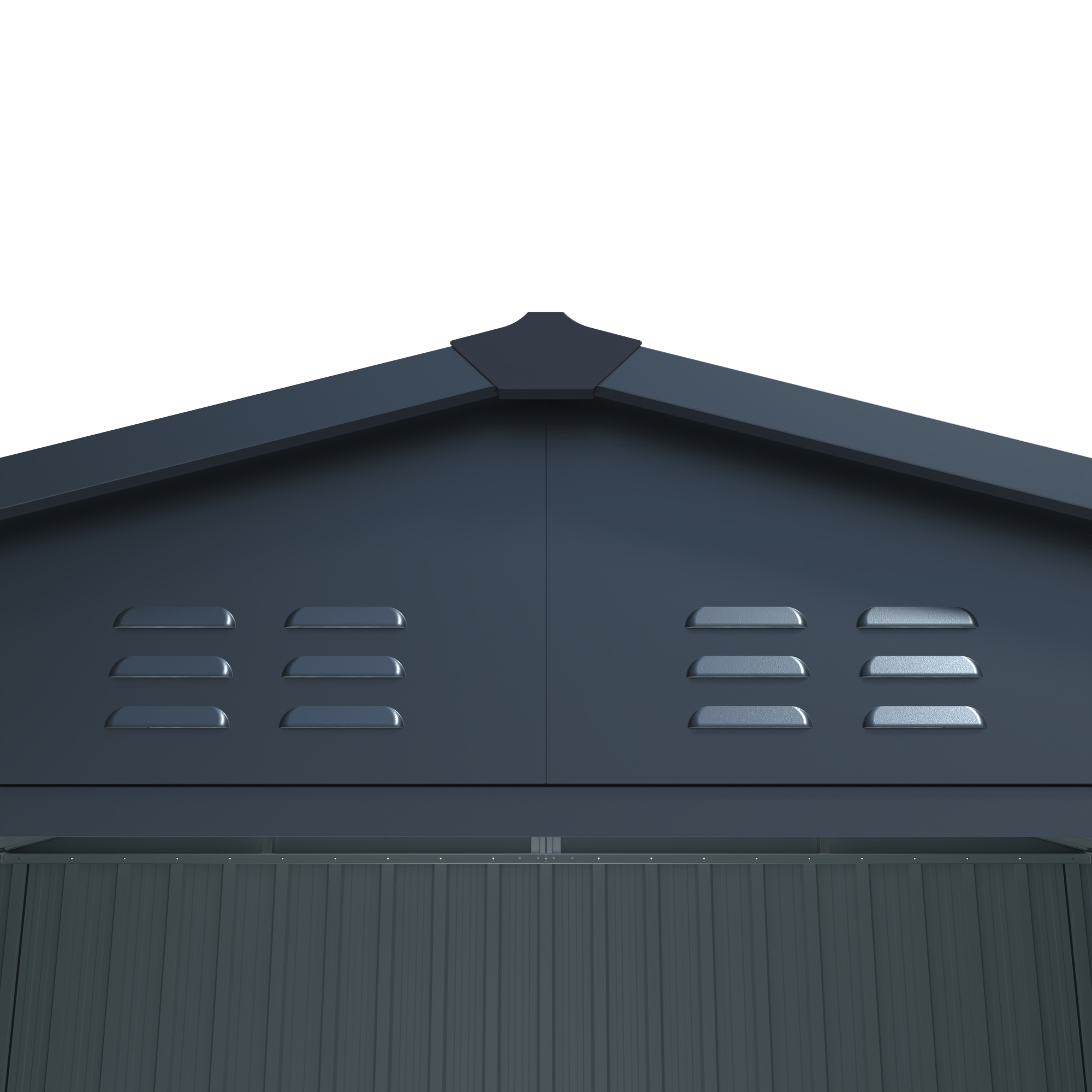 Abri de jardin acier 4.6 m², Ep. 0,3 mm, Naterial Hekla - 9