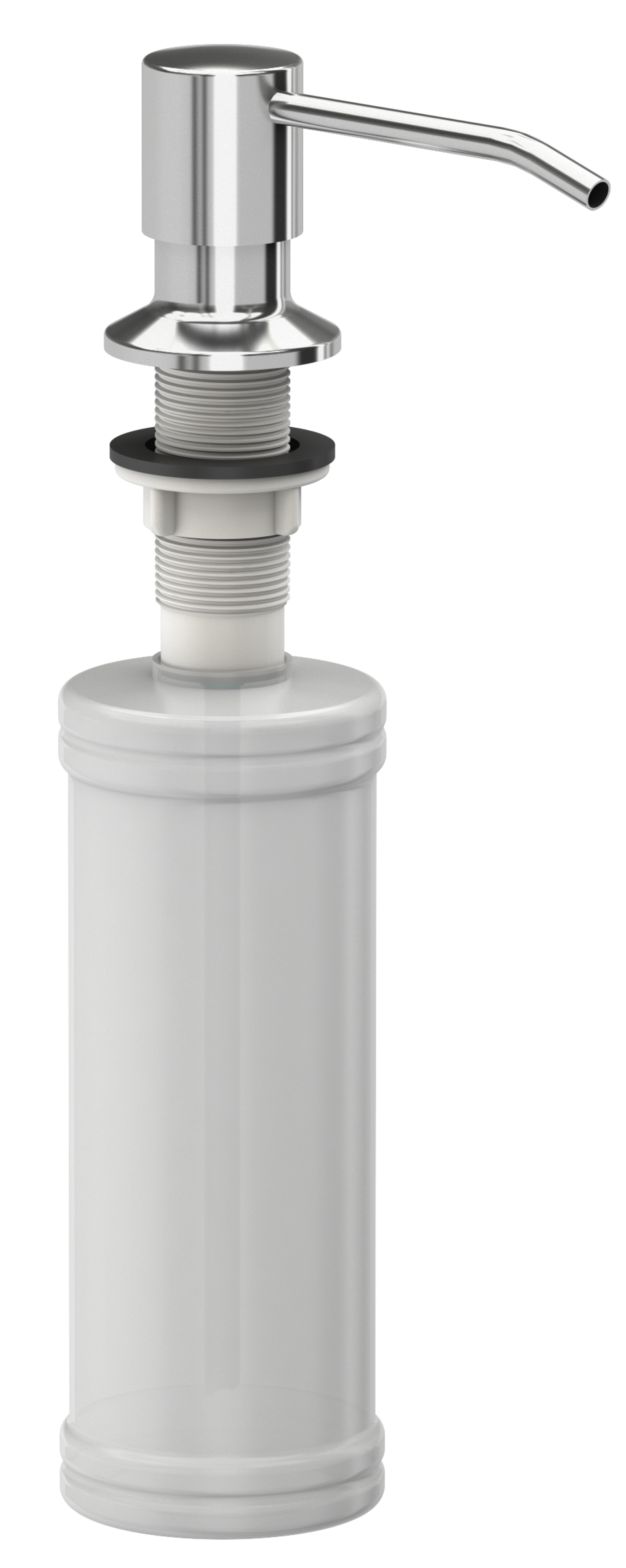 Dozownik do płynu do naczyń Keiko chromowany Quadron