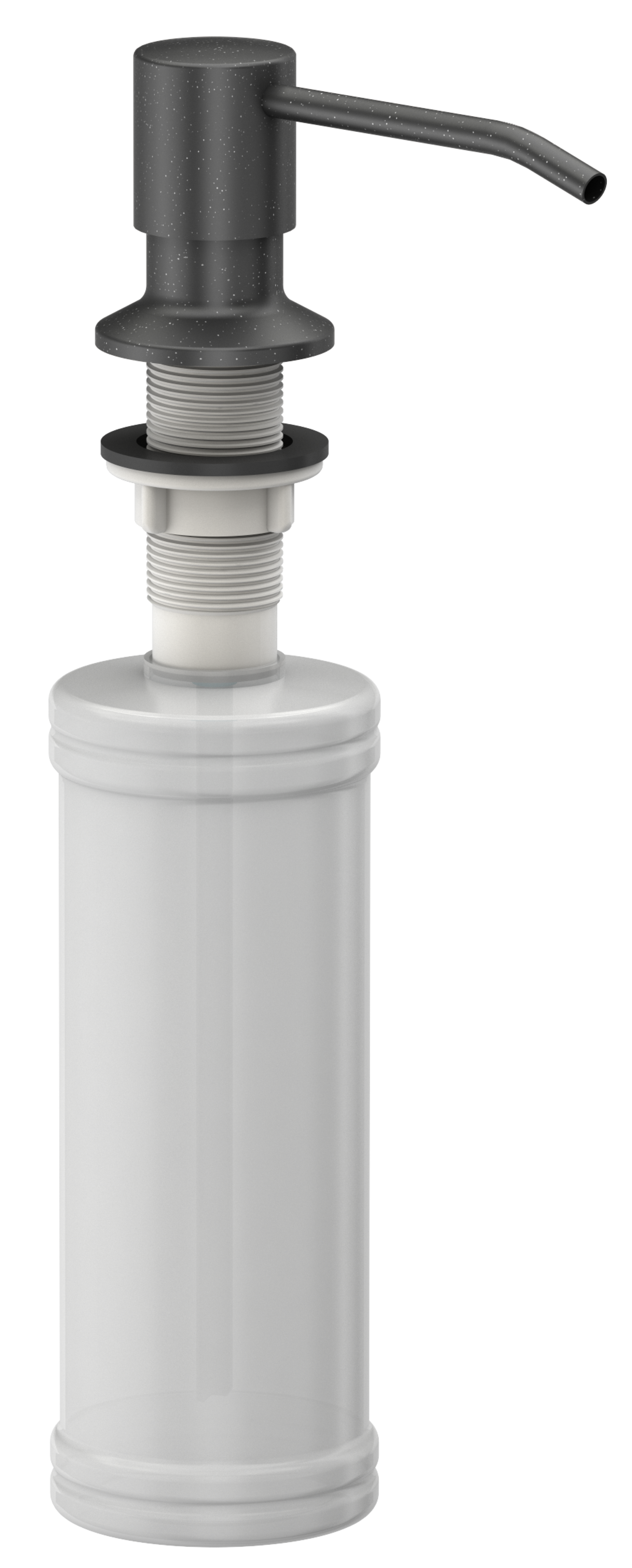 Dozownik do płynu do naczyń Keiko czarny Quadron