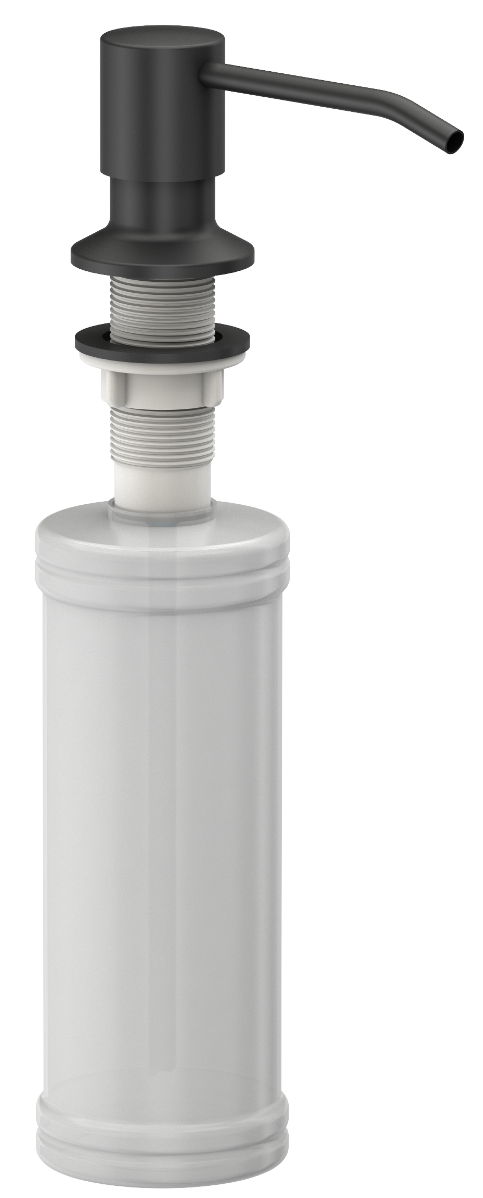 Dozownik do płynu do naczyń Keiko czarny mat Quadron