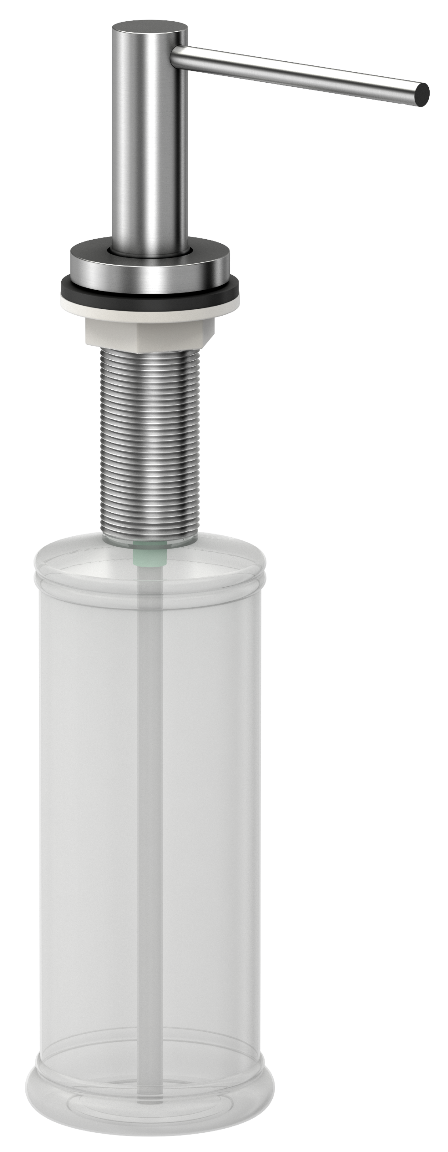 Dozownik do płynu do naczyń Emi Slim stalowy Quadron