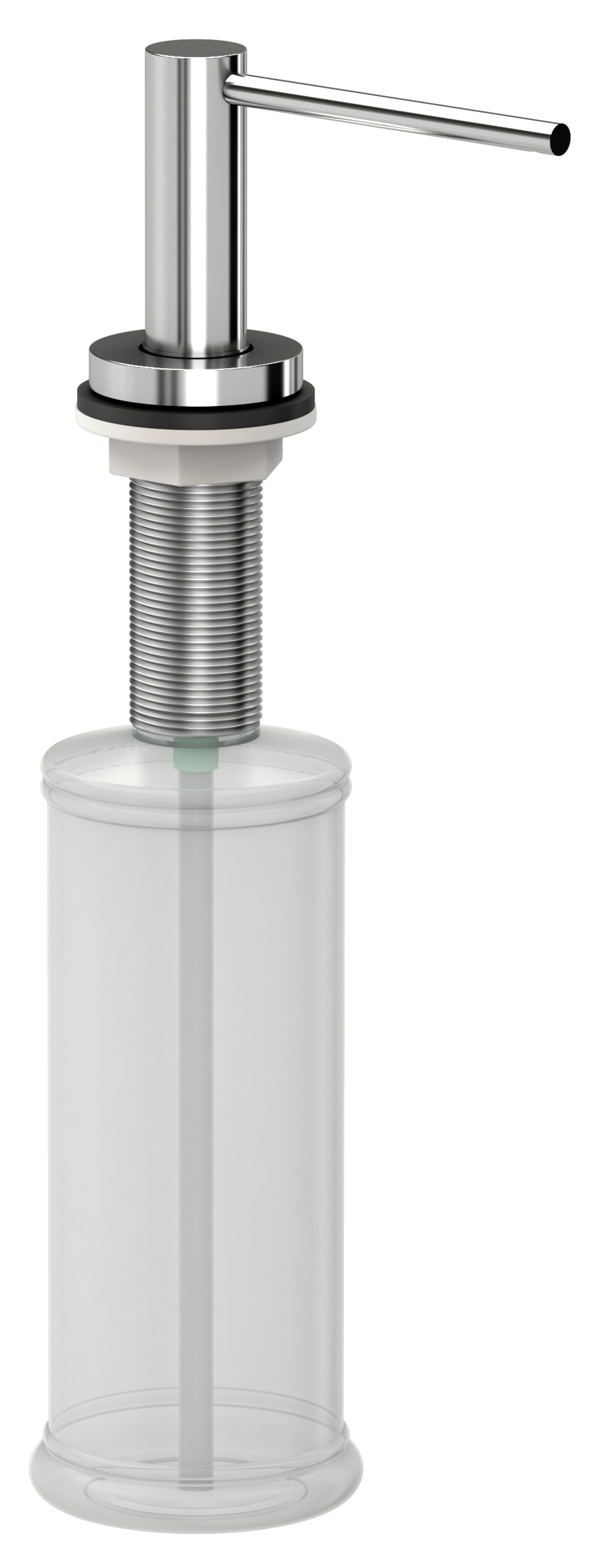 Dozownik do płynu do naczyń Emi Slim chromowany Quadron
