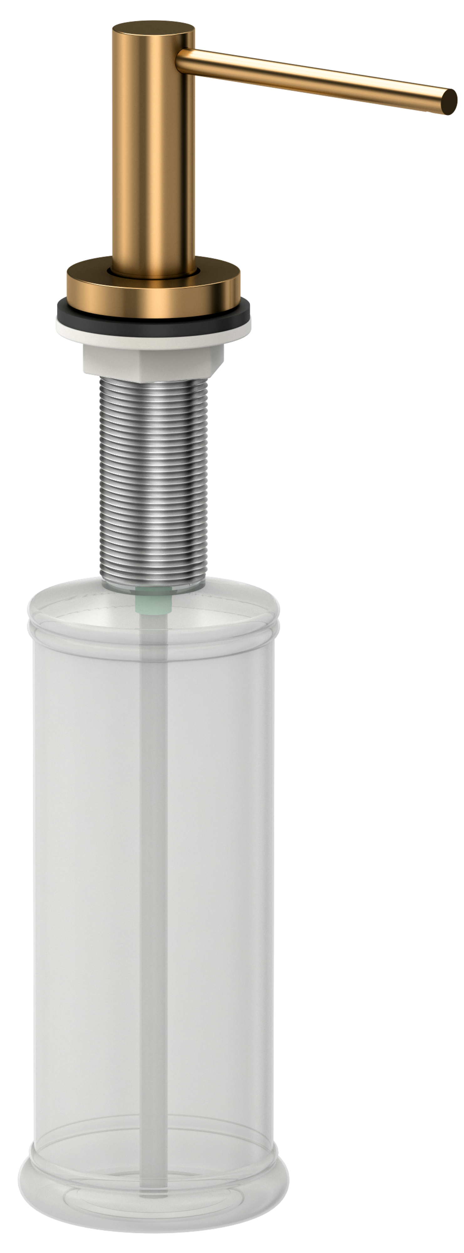 Dozownik do płynu do naczyń Emi Slim PVD miedziany Quadron