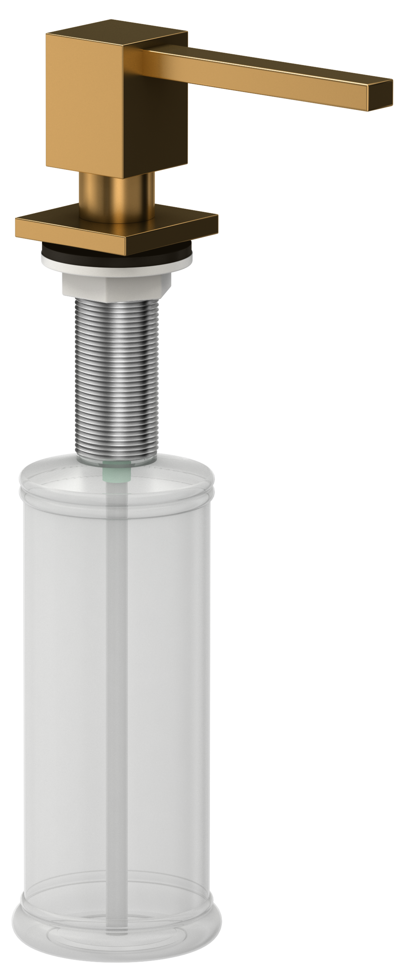 Dozownik do płynu do naczyń Kanto PVD miedziany Quadron