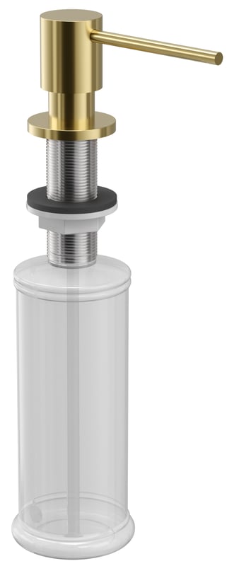 Dozownik do płynu do naczyń Emi PVD złoty Quadron