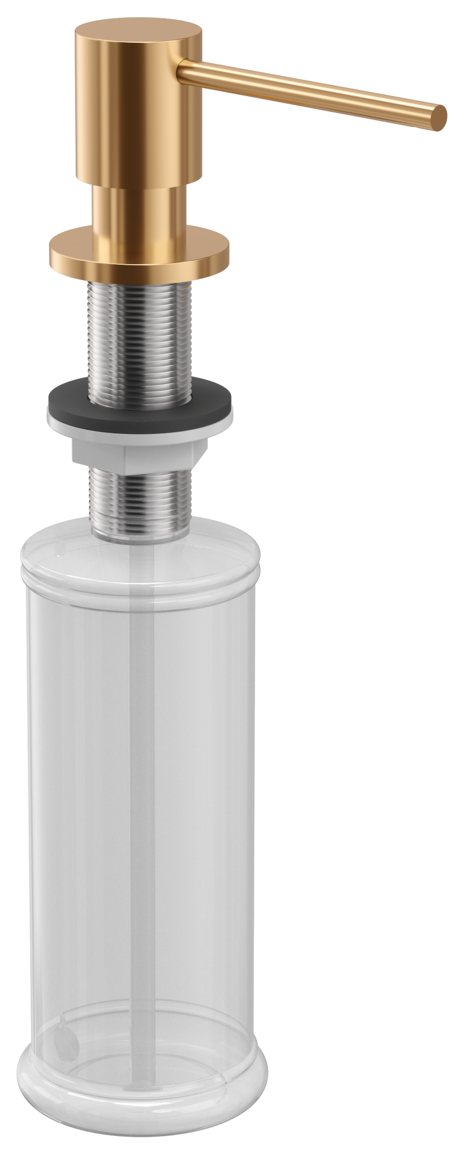 Dozownik do płynu do naczyń Emi PVD miedziany Quadron