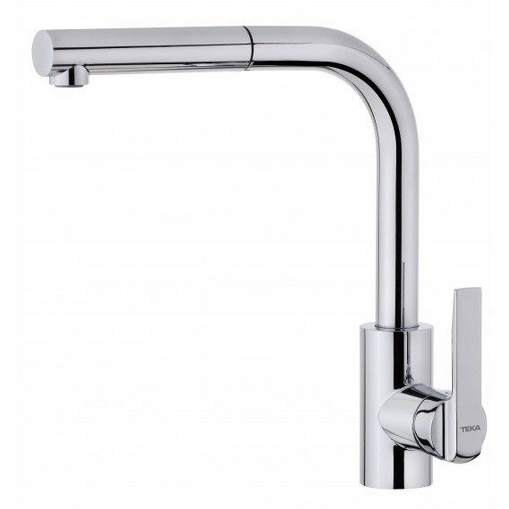 Grifo de cocina monomando teka caño alto extraíble in 938 cr