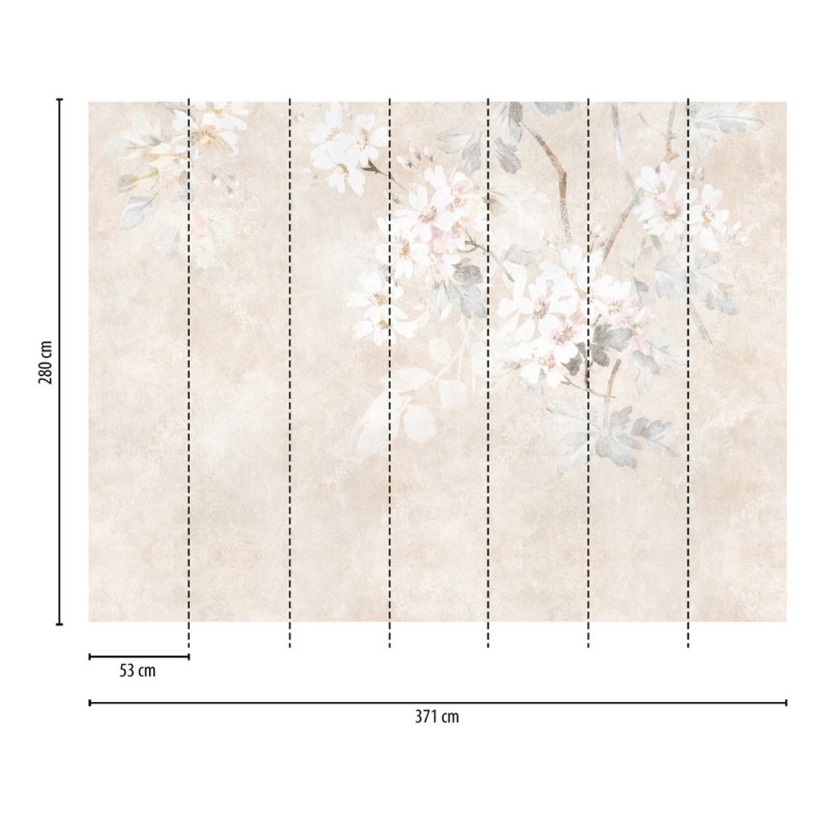 Fotomurale Holland, multicolore 371X280 cm - 4