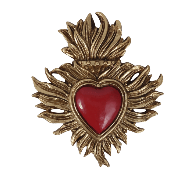 Objet décoratif Ex-voto, multicouleur H.8.4 x l.7 cm