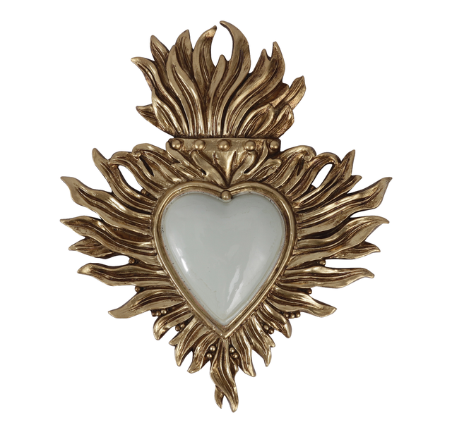 Objet décoratif Ex-voto, multicouleur H.12 x l.10 cm