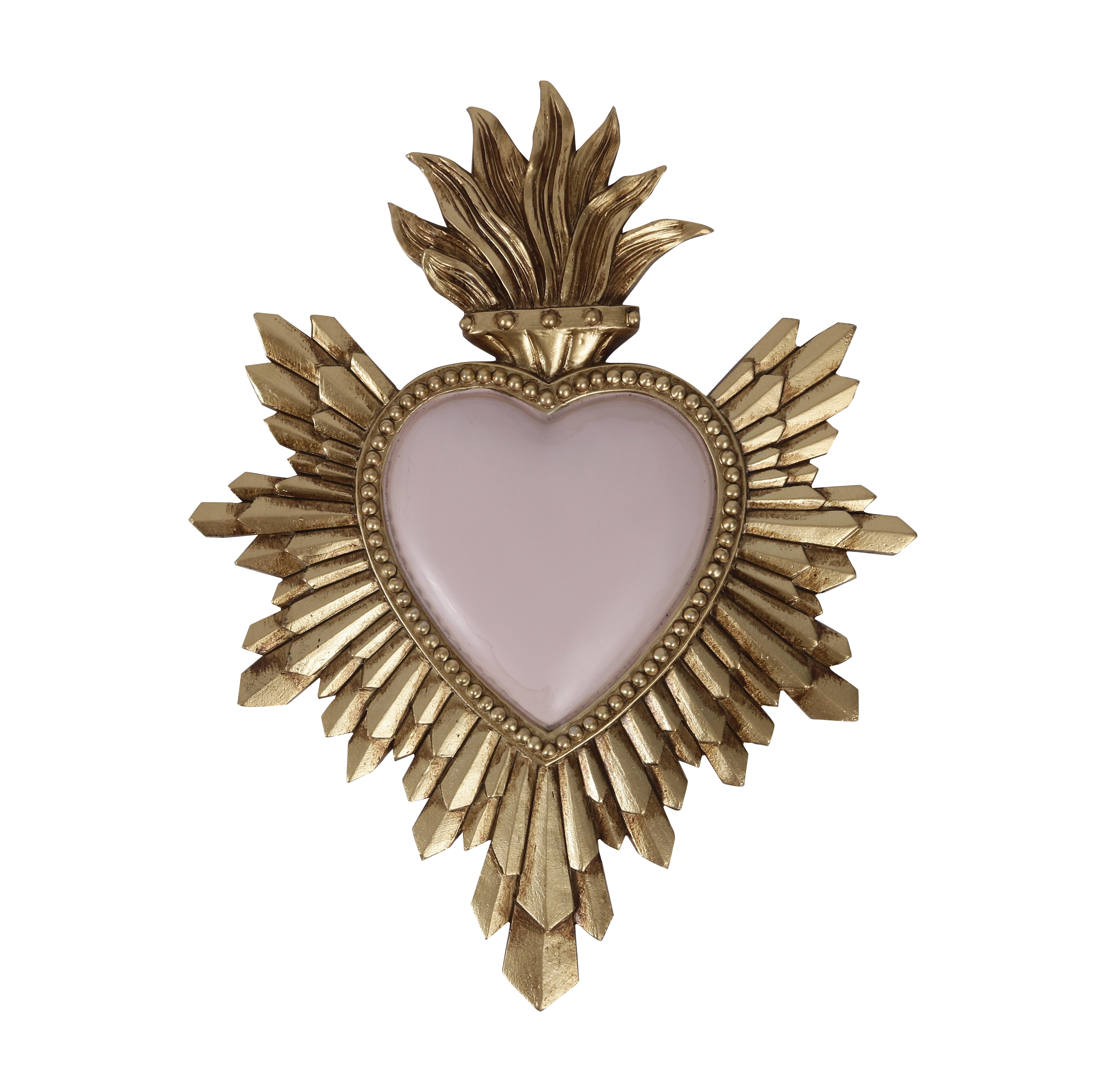 Objet décoratif sans cadre EX-VOTO, rose EMDE l.14.4 x H.18.5 cm | Leroy Merlin